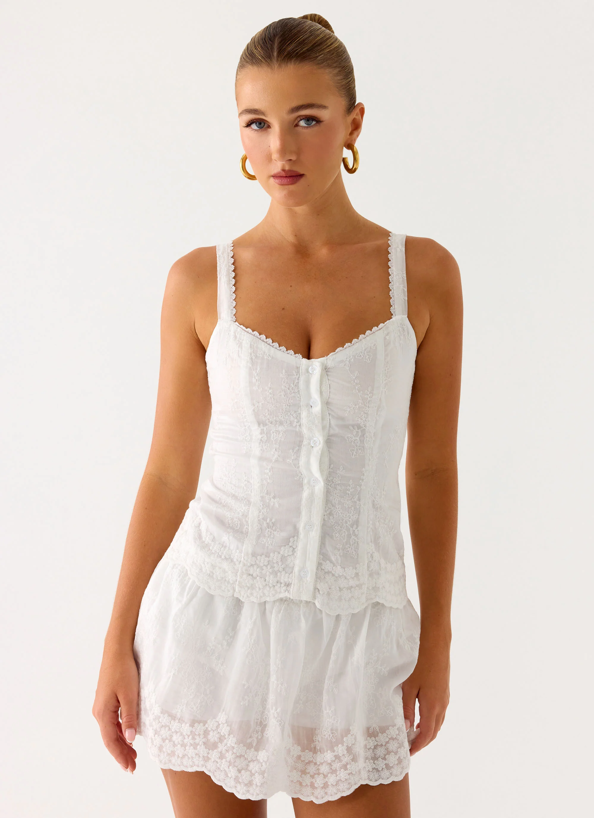 Addictive Mini Skort - White - Image 6