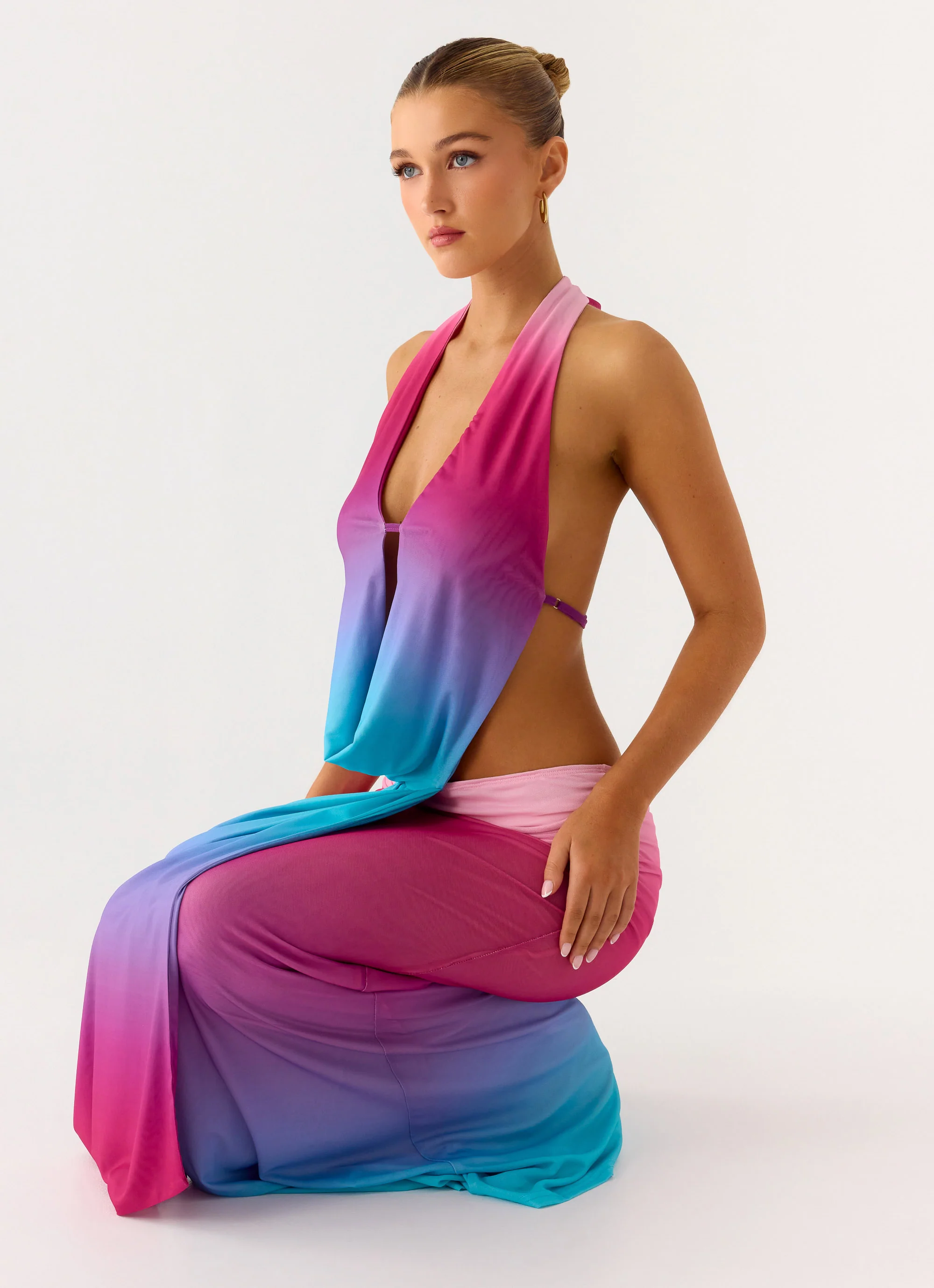 After Bloom Maxi Dress - Disco Ombre - Image 6