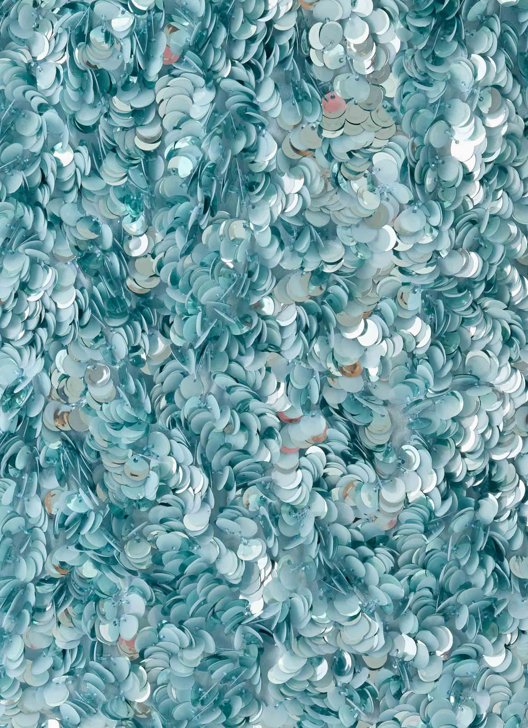 Alayna Sequin Mini Skirt - Aqua - Image 10