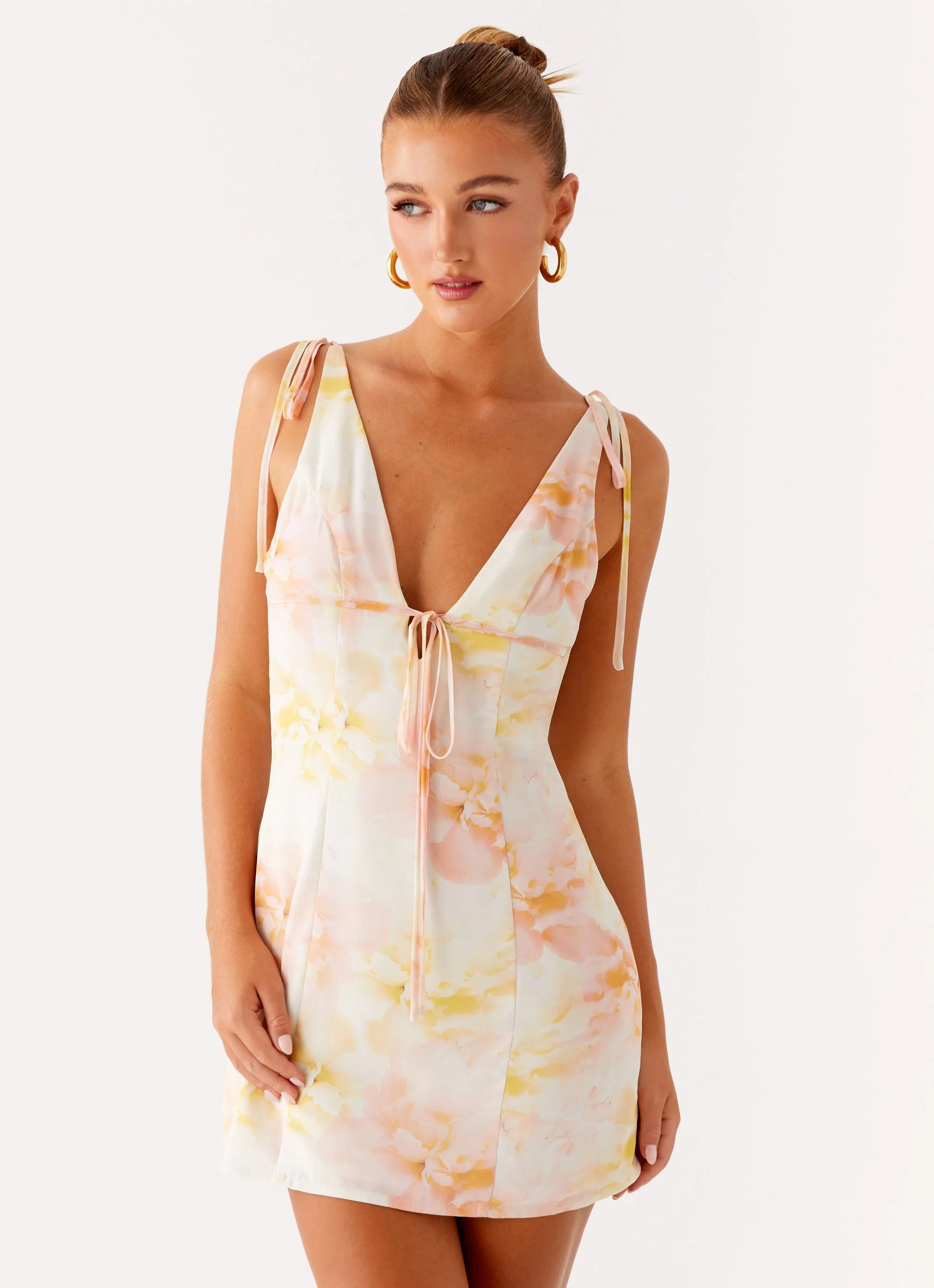 Alden Mini Dress - Floral Print - Image 4
