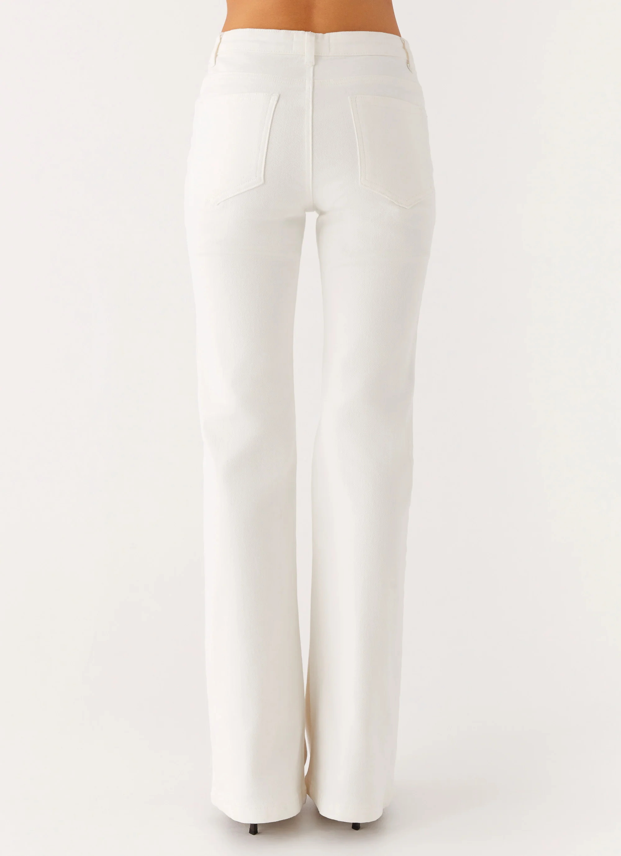 Aldo Bootleg Jeans - White - Image 2