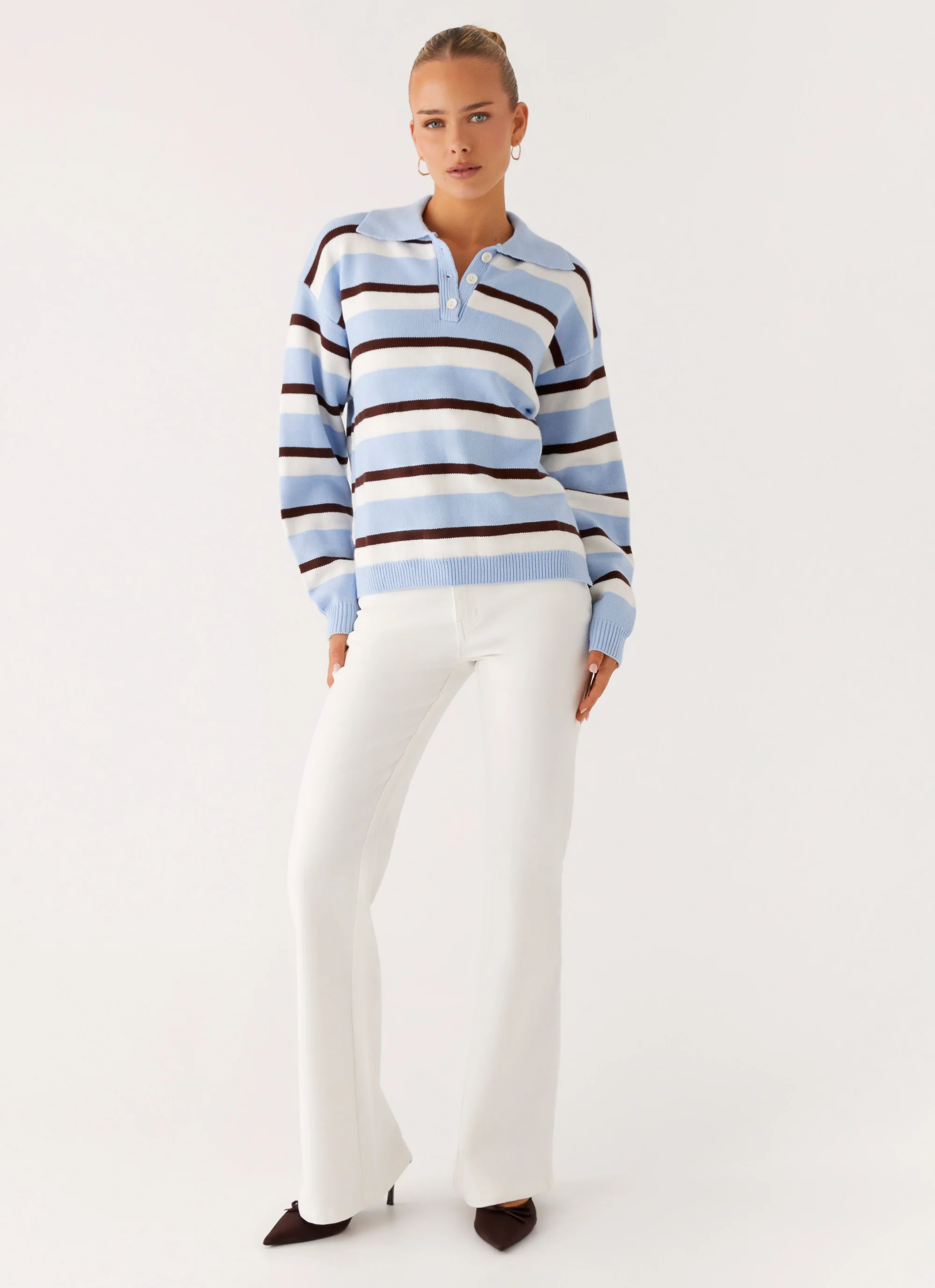Aldo Bootleg Jeans - White - Image 4