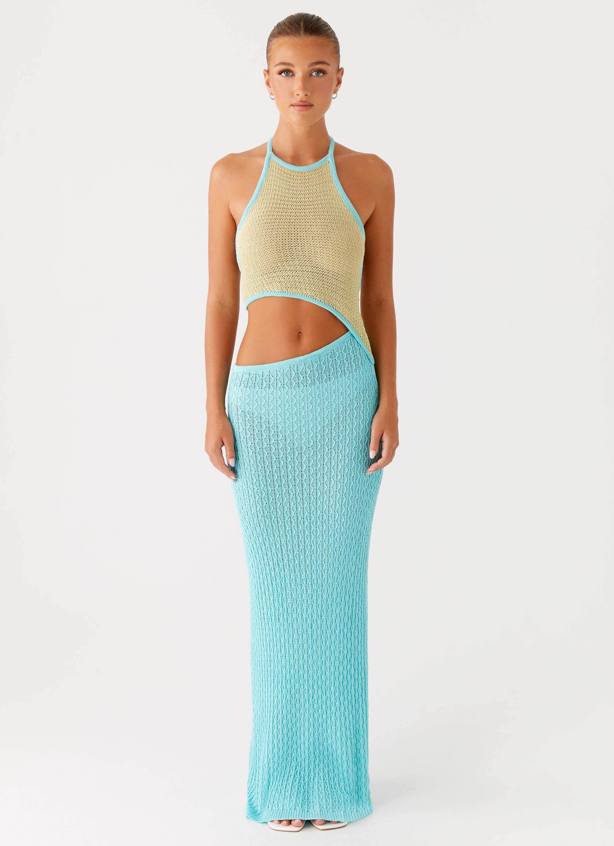 Alexia Knit Maxi Dress - Multi