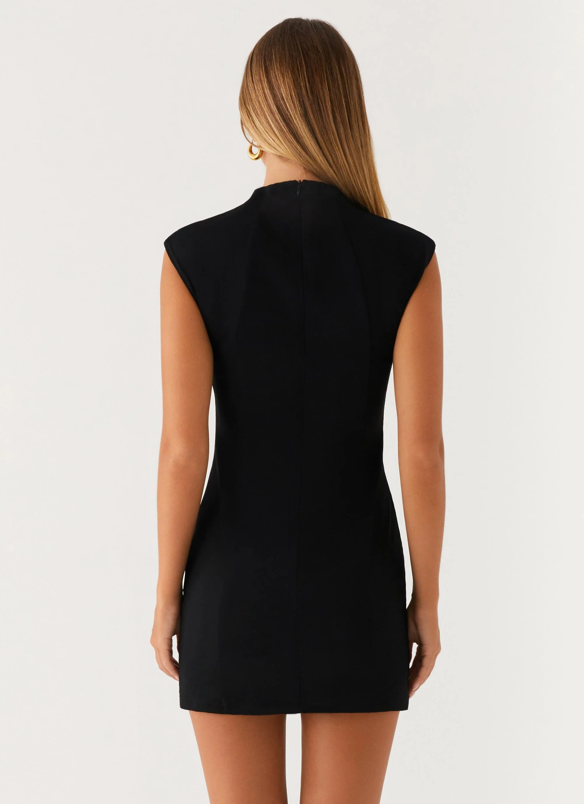Alias Mini Dress - Black - Image 4