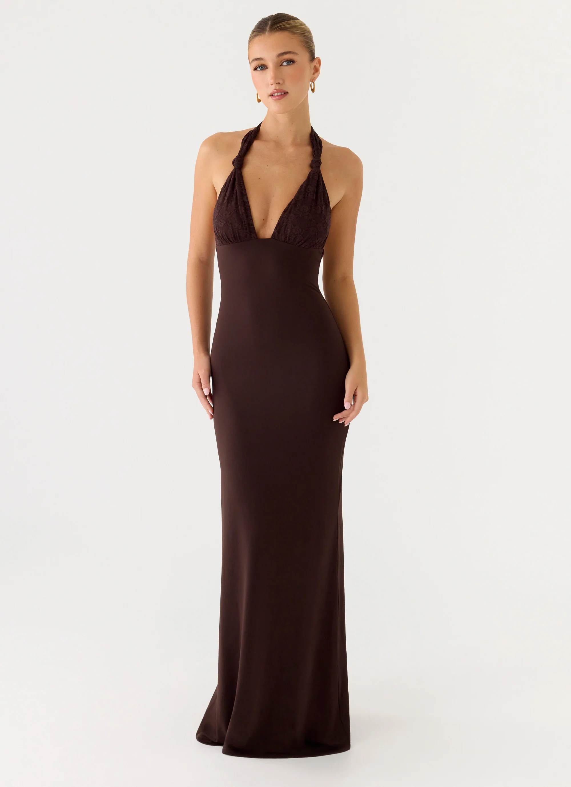 All I Need Maxi Dress - Chocolate - Image 5