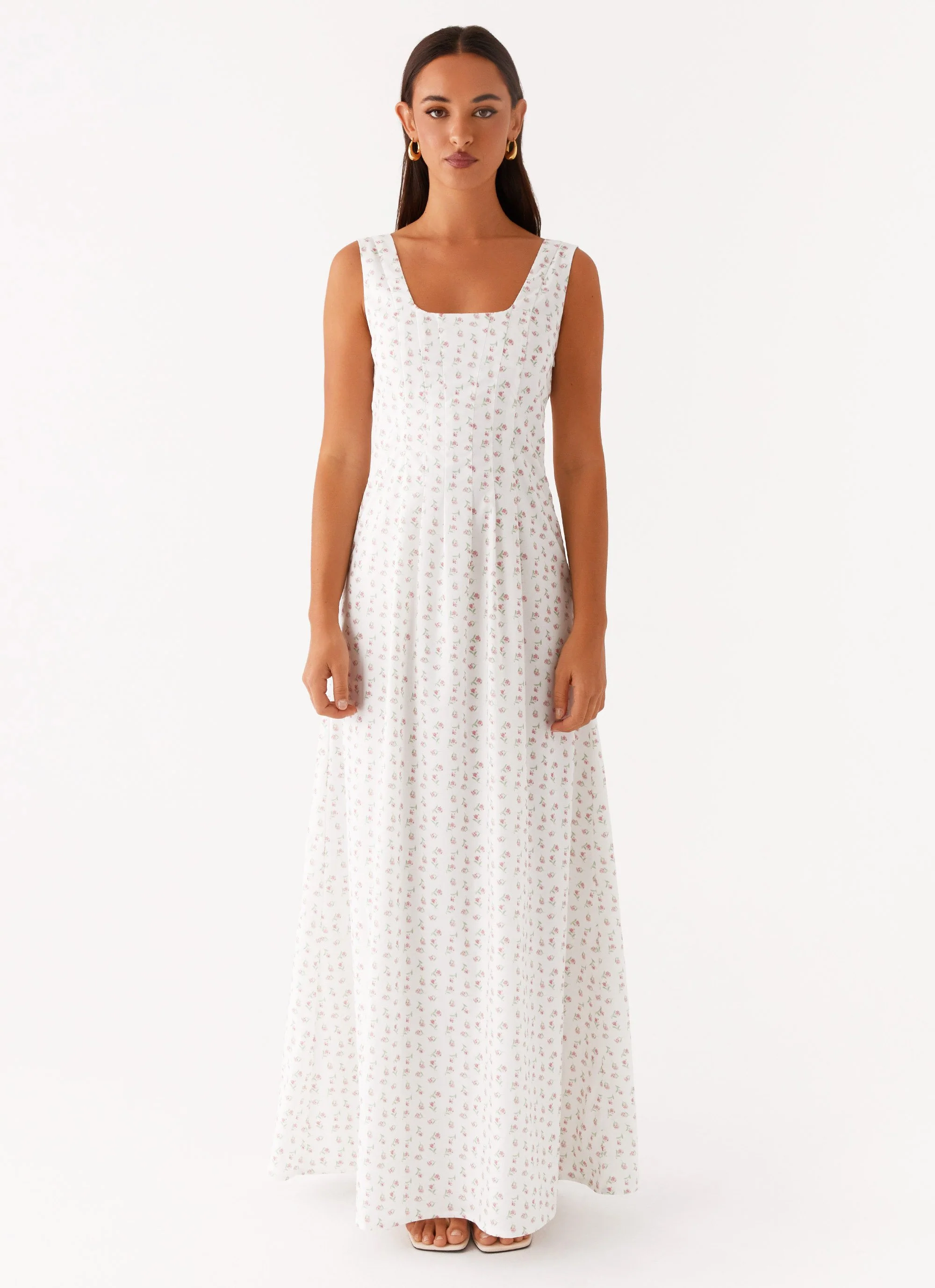 All My Love Maxi Dress - White Floral - Image 2