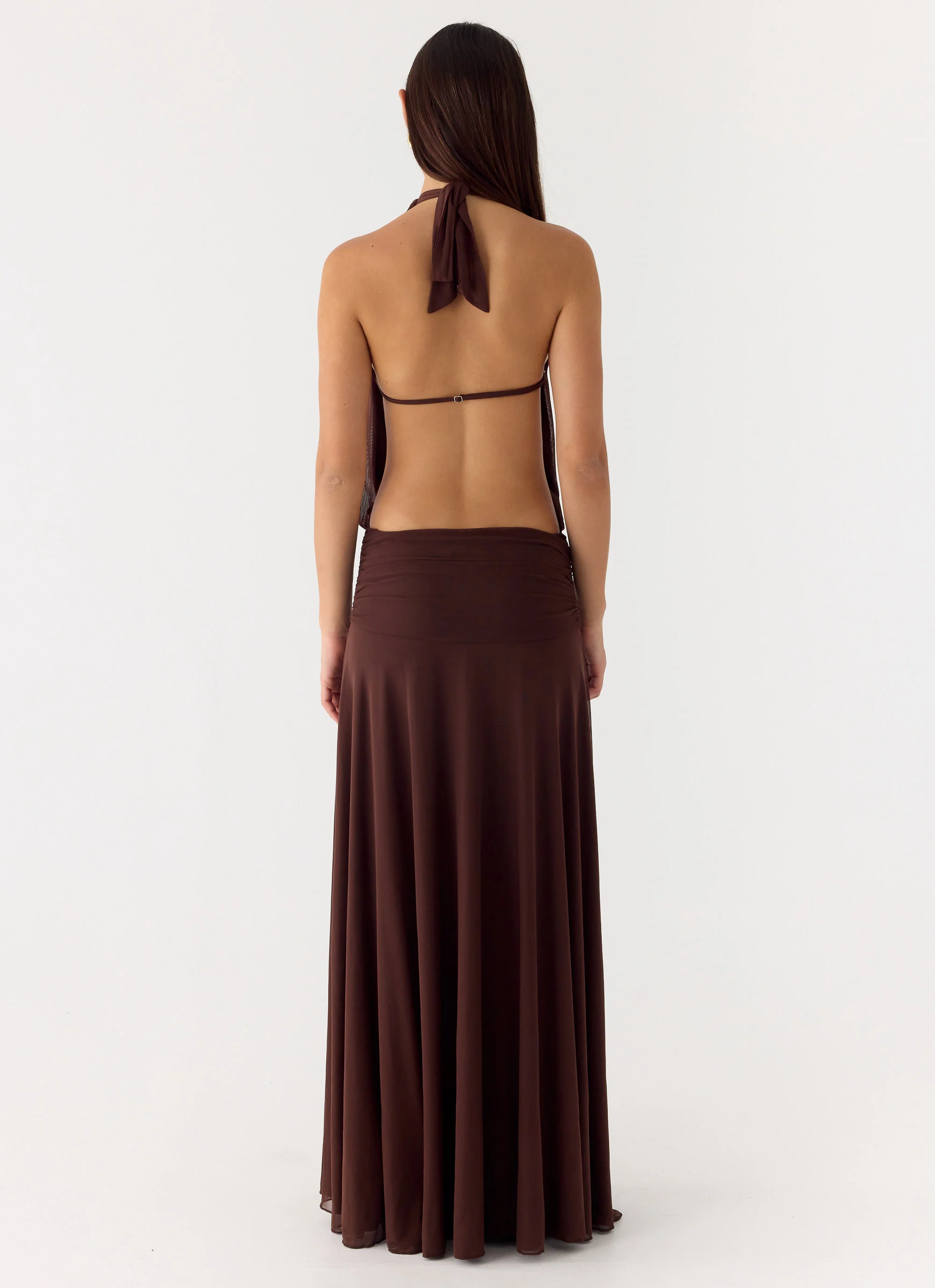 All This Aura Maxi Dress - Chocolate - Image 4