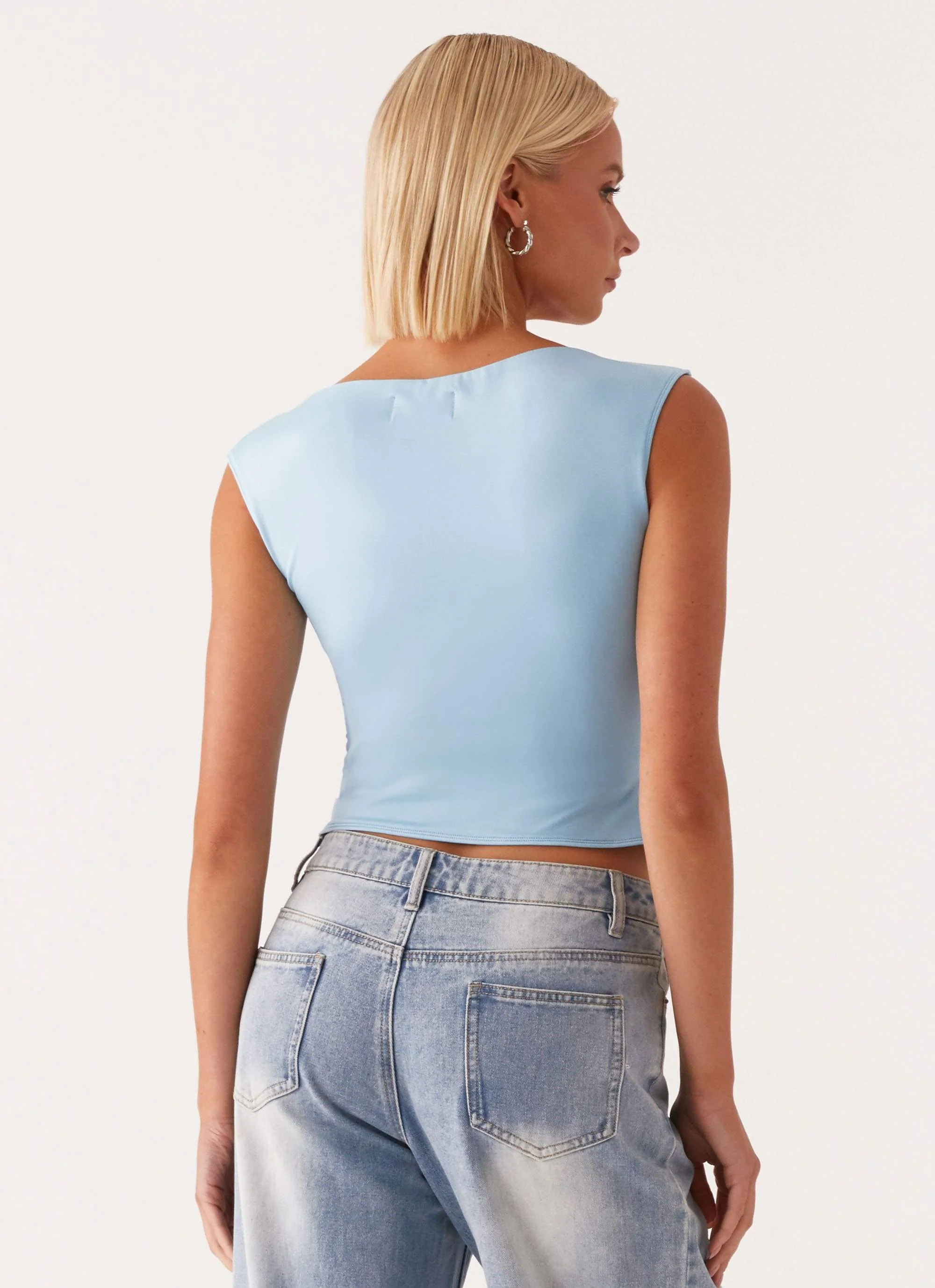 Ally Top - Baby Blue - Image 4