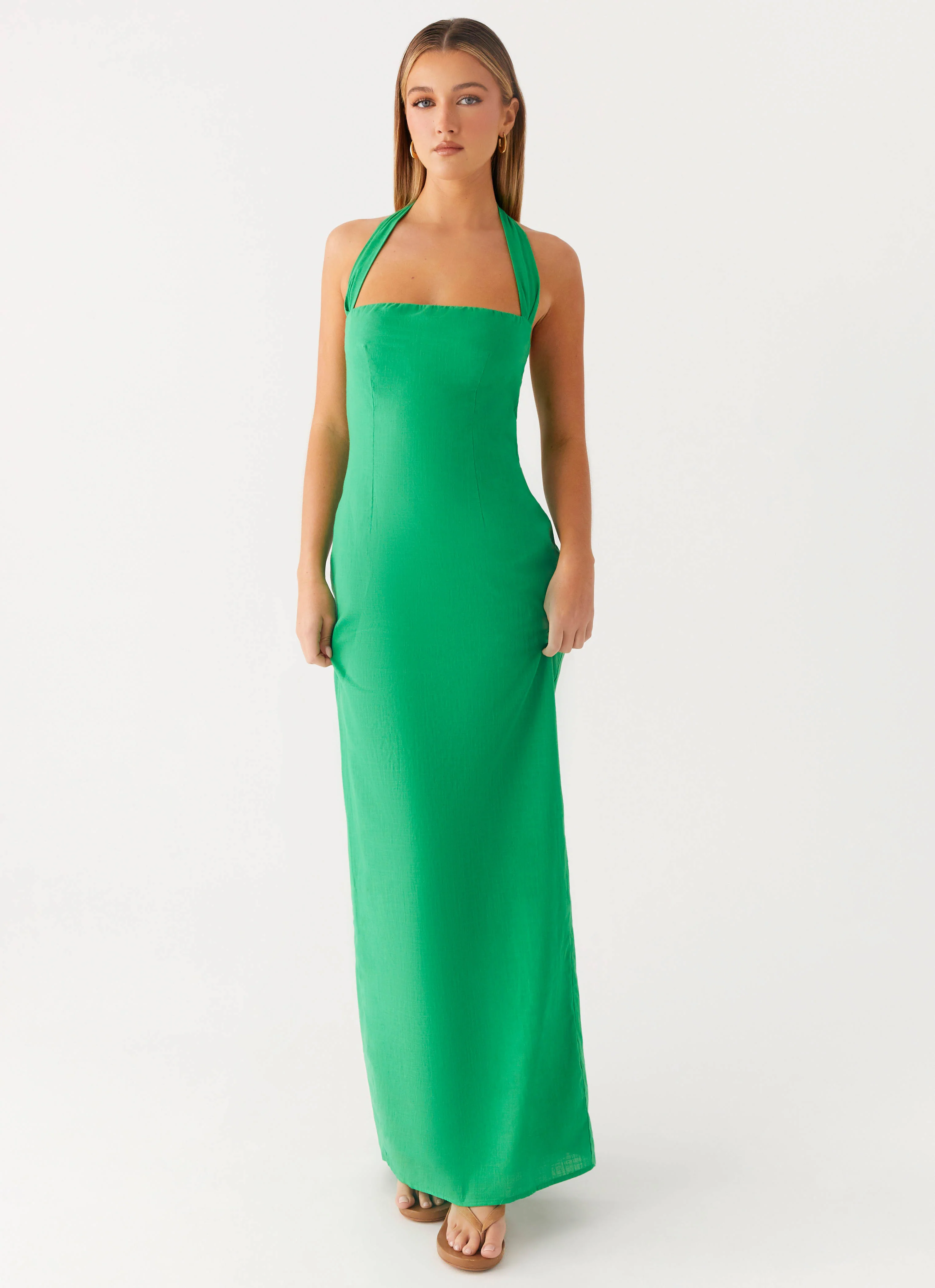Allyse Cotton Maxi Dress - Cactus - Image 4