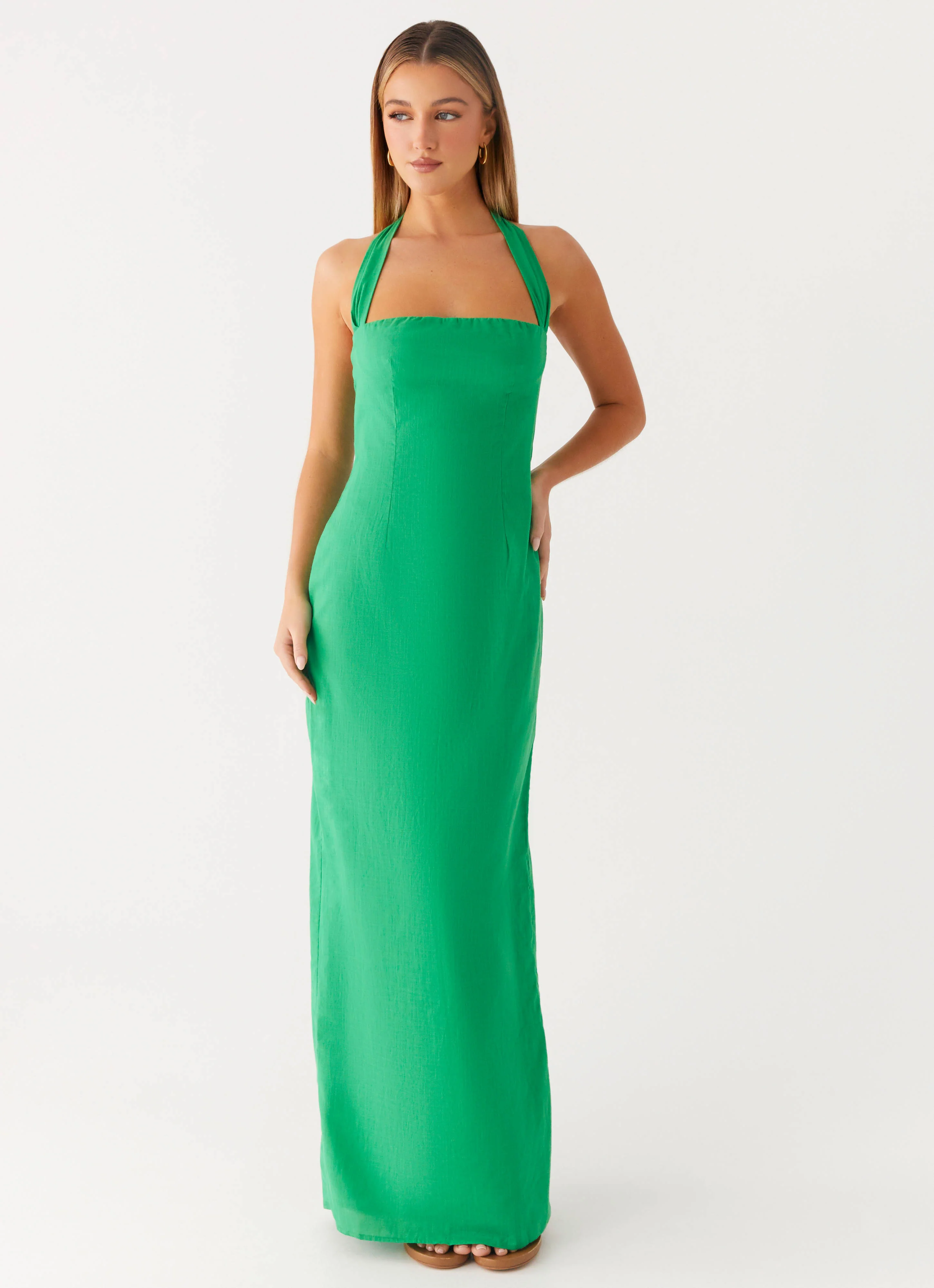 Allyse Cotton Maxi Dress - Cactus - Image 5