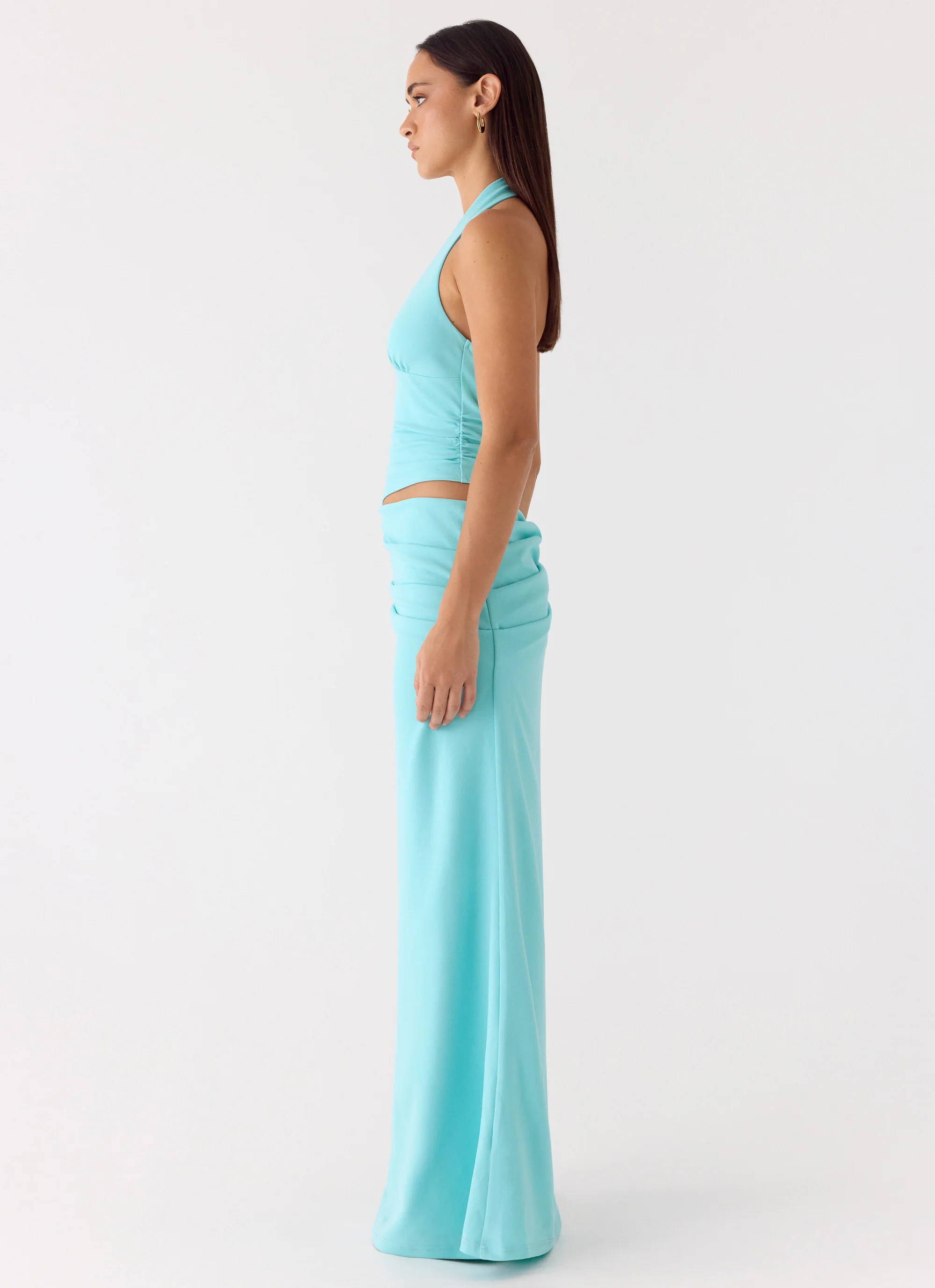 Almost Love Maxi Dress - Aqua - Image 2