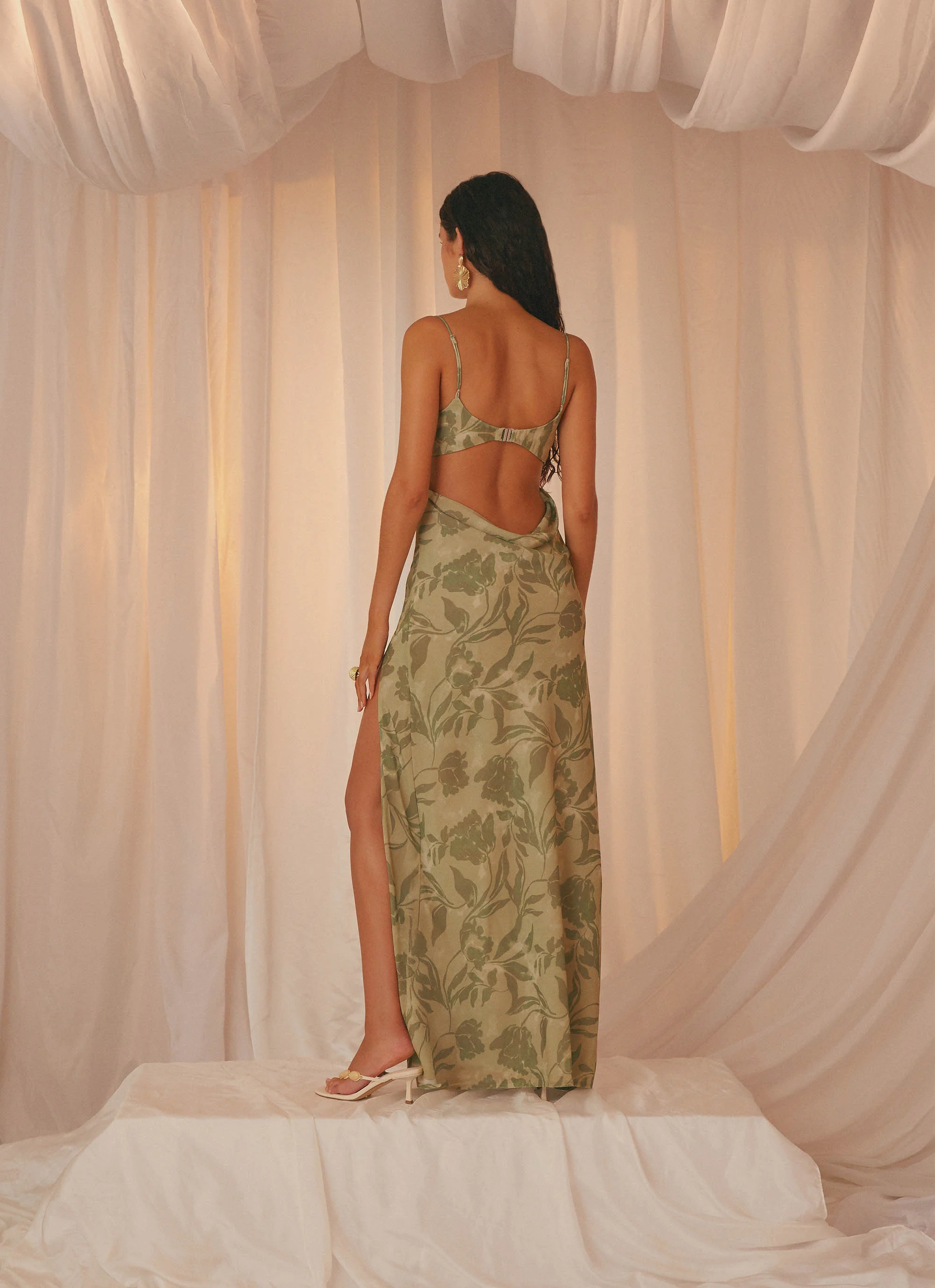 Alouette Maxi Dress - Jade Fern - Image 2