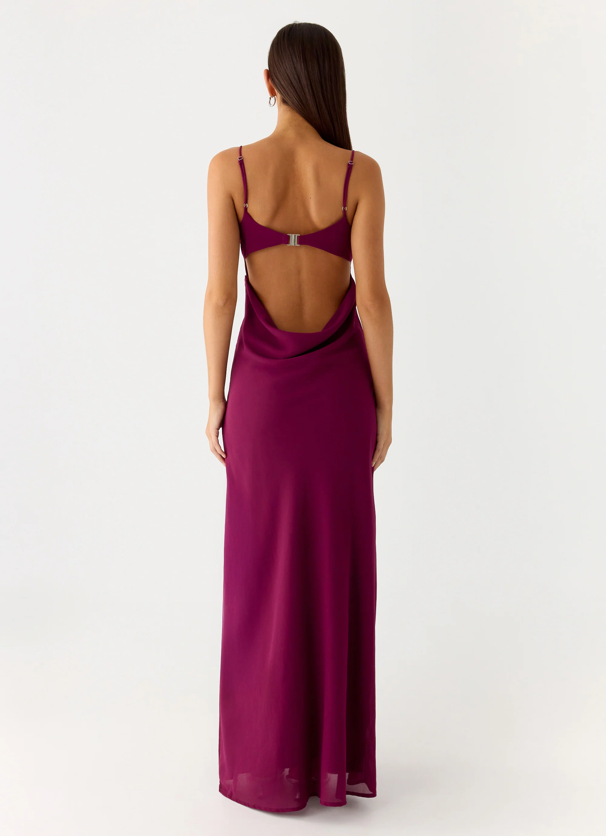 Alouette Maxi Dress - Plum - Image 5