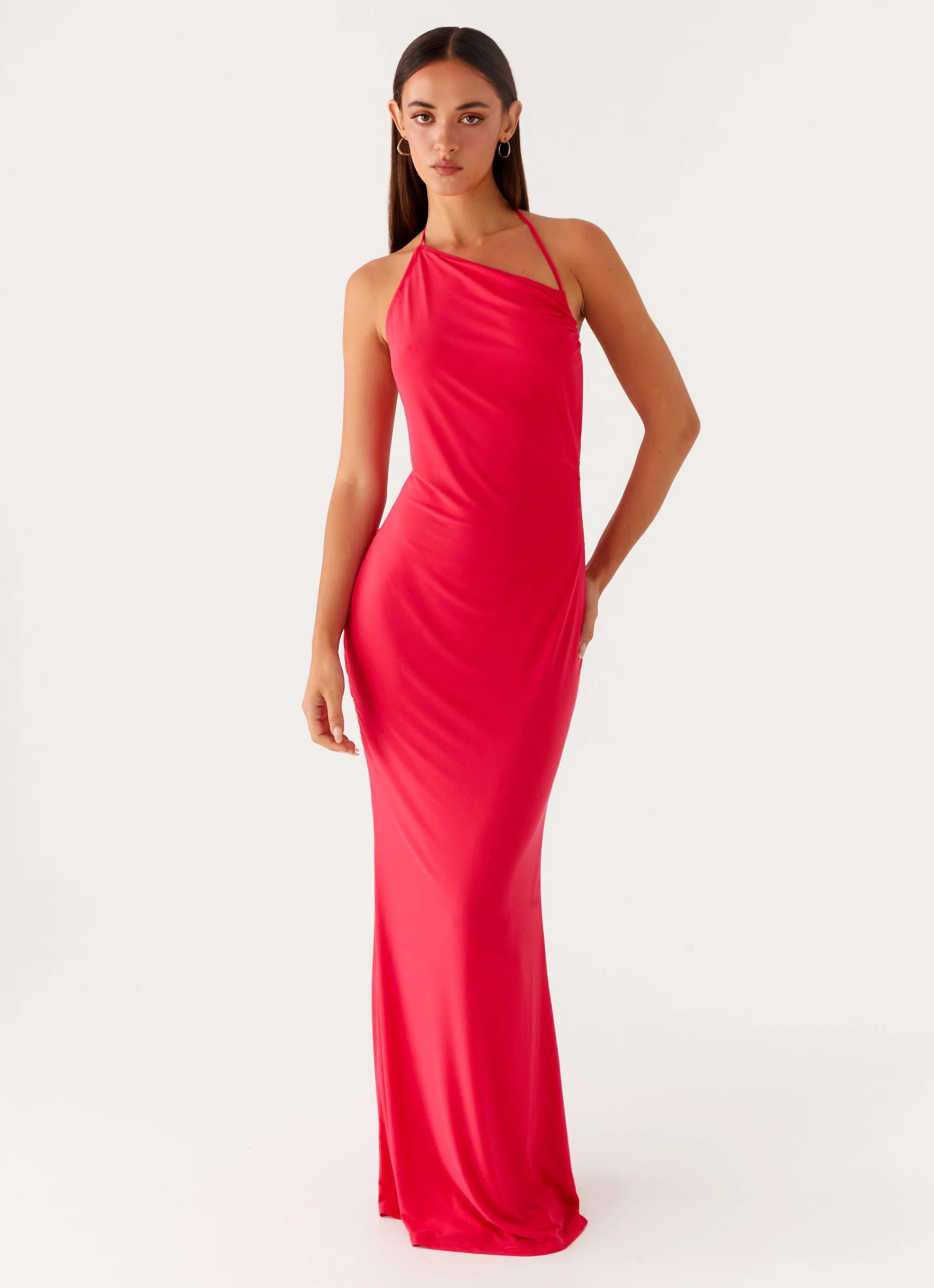 Amari Maxi Dress - Raspberry - Image 6