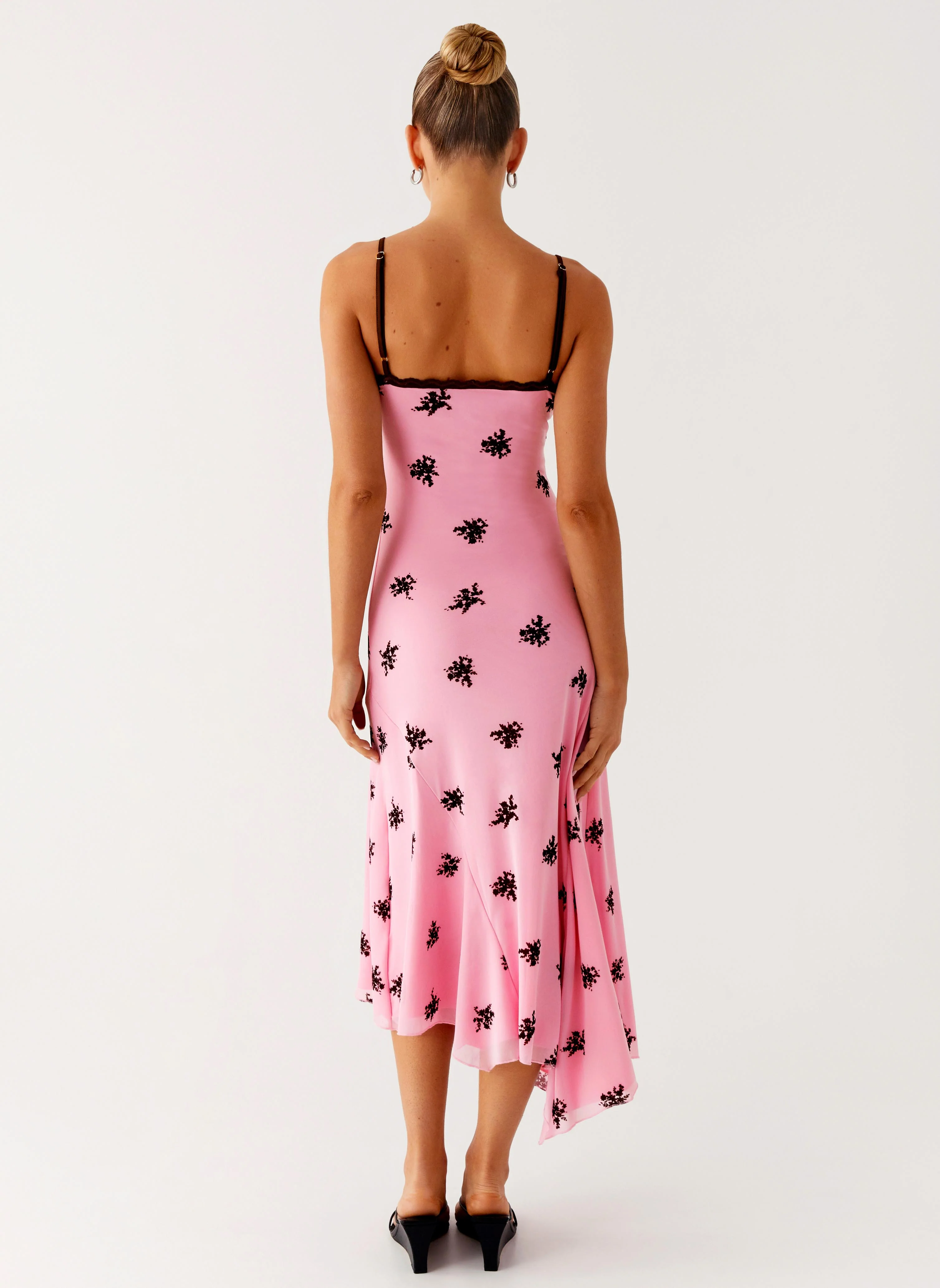 Amelia Midi Dress - Pink - Image 4