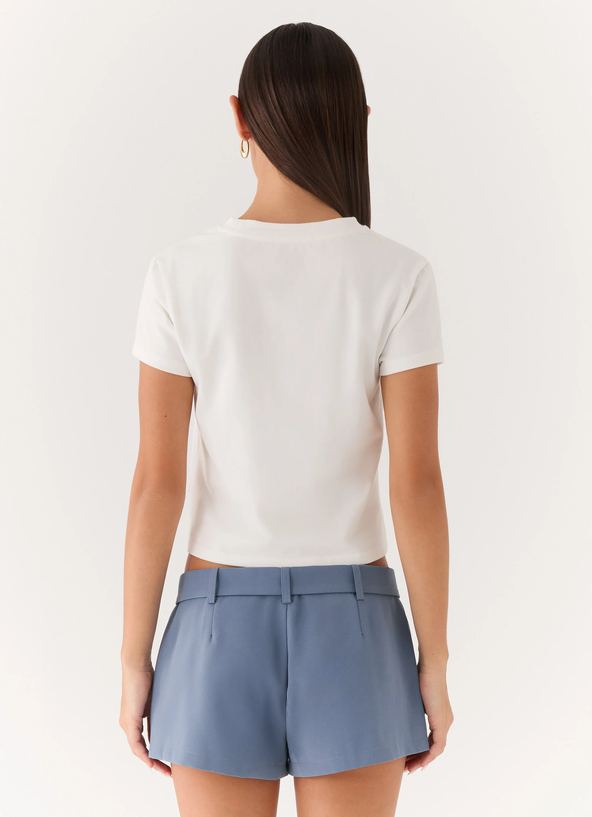 Amiera Shorts - Coastal Blue - Image 3