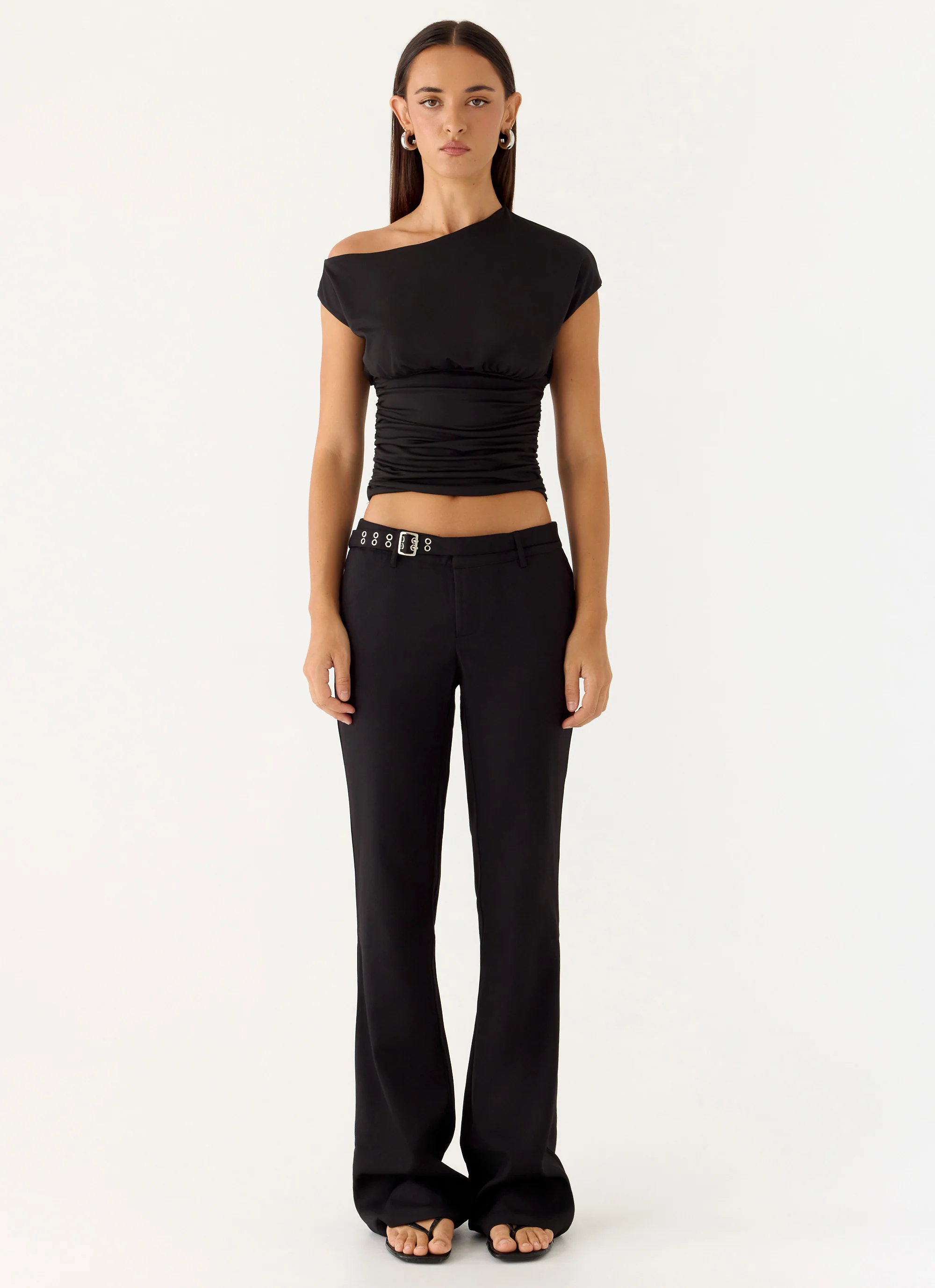 Anaiis Low Rise Pant - Black - Image 2