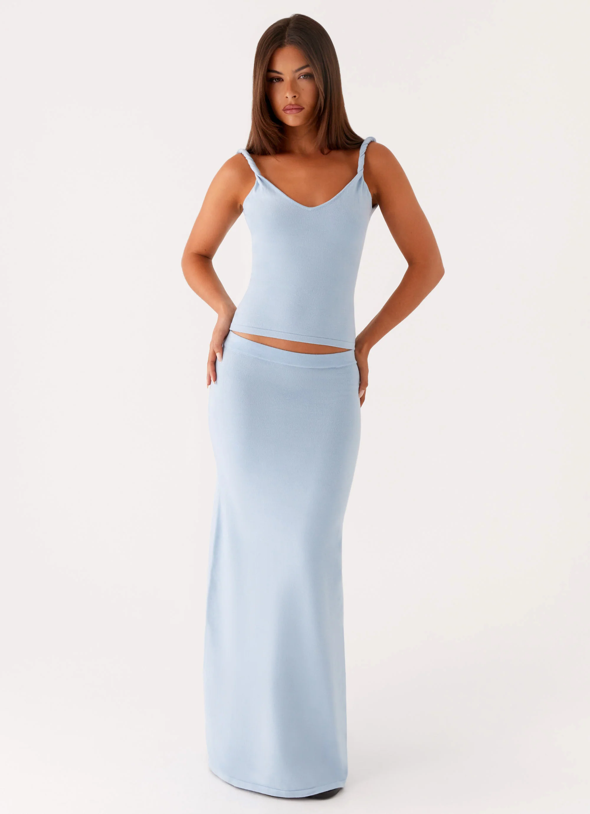 Anastasia Knit Top - Blue - Image 6