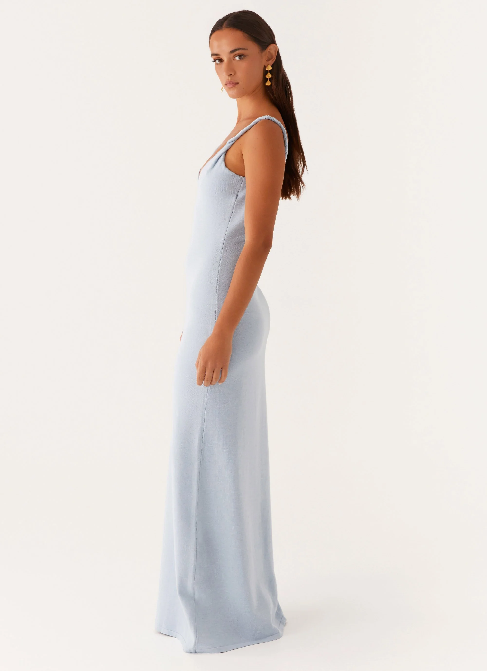 Anastasia Maxi Dress - Blue - Image 4
