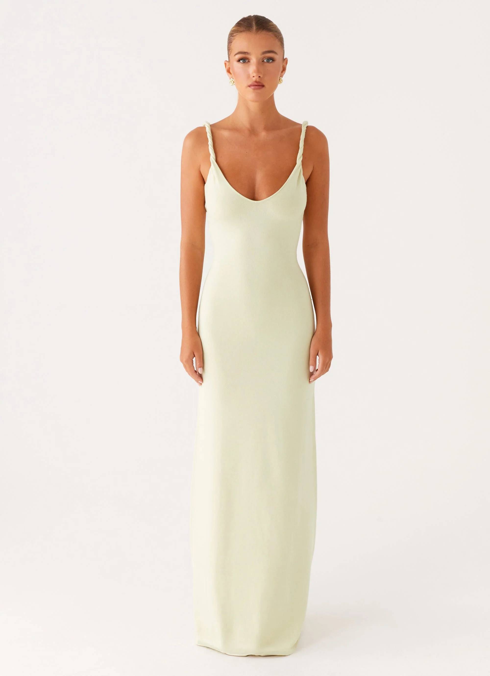 Anastasia Maxi Dress - Sage - Image 2