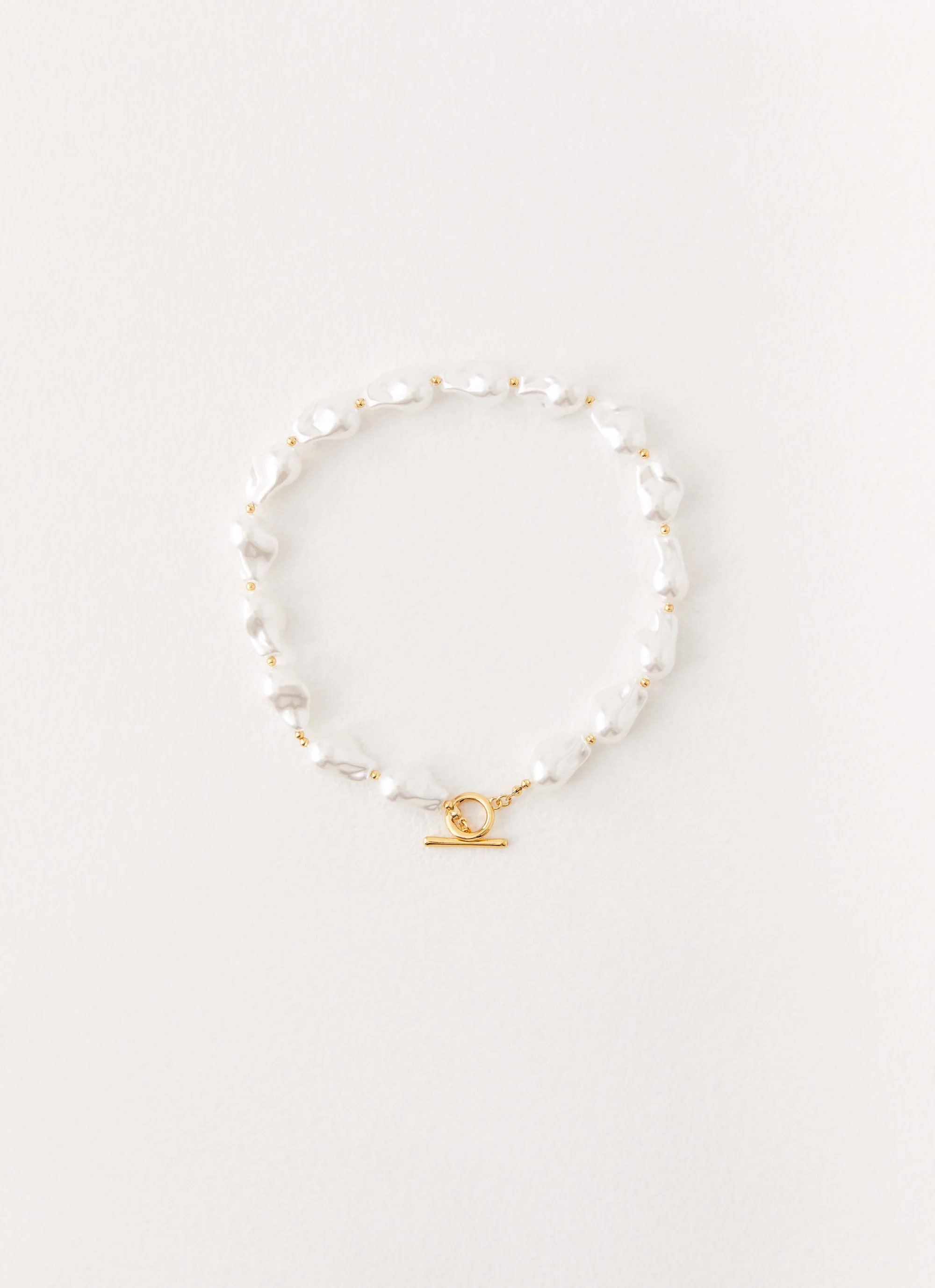 Angelie Necklace - Pearl - Image 2