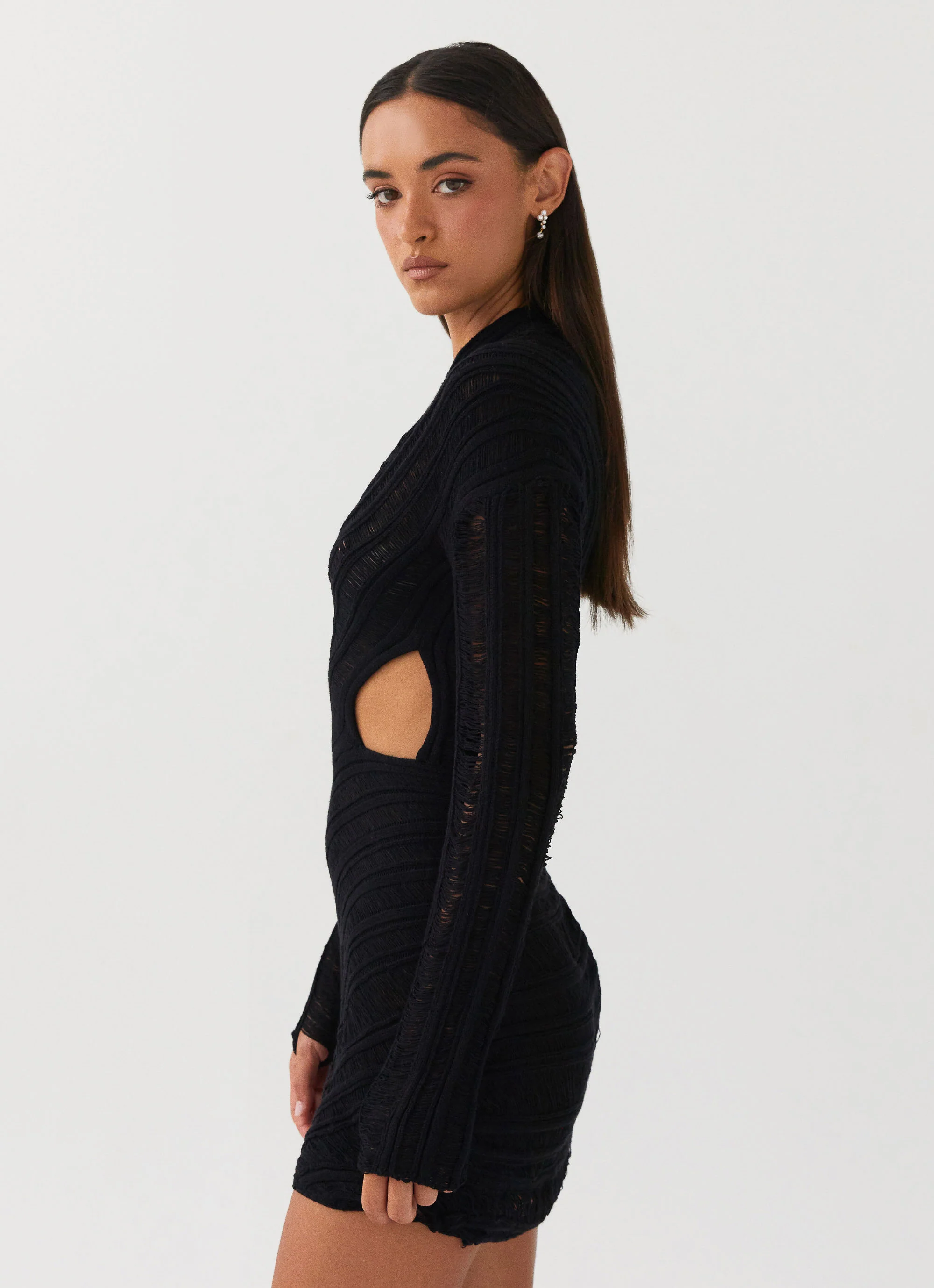 Angels Wing Dress - Black - Image 4
