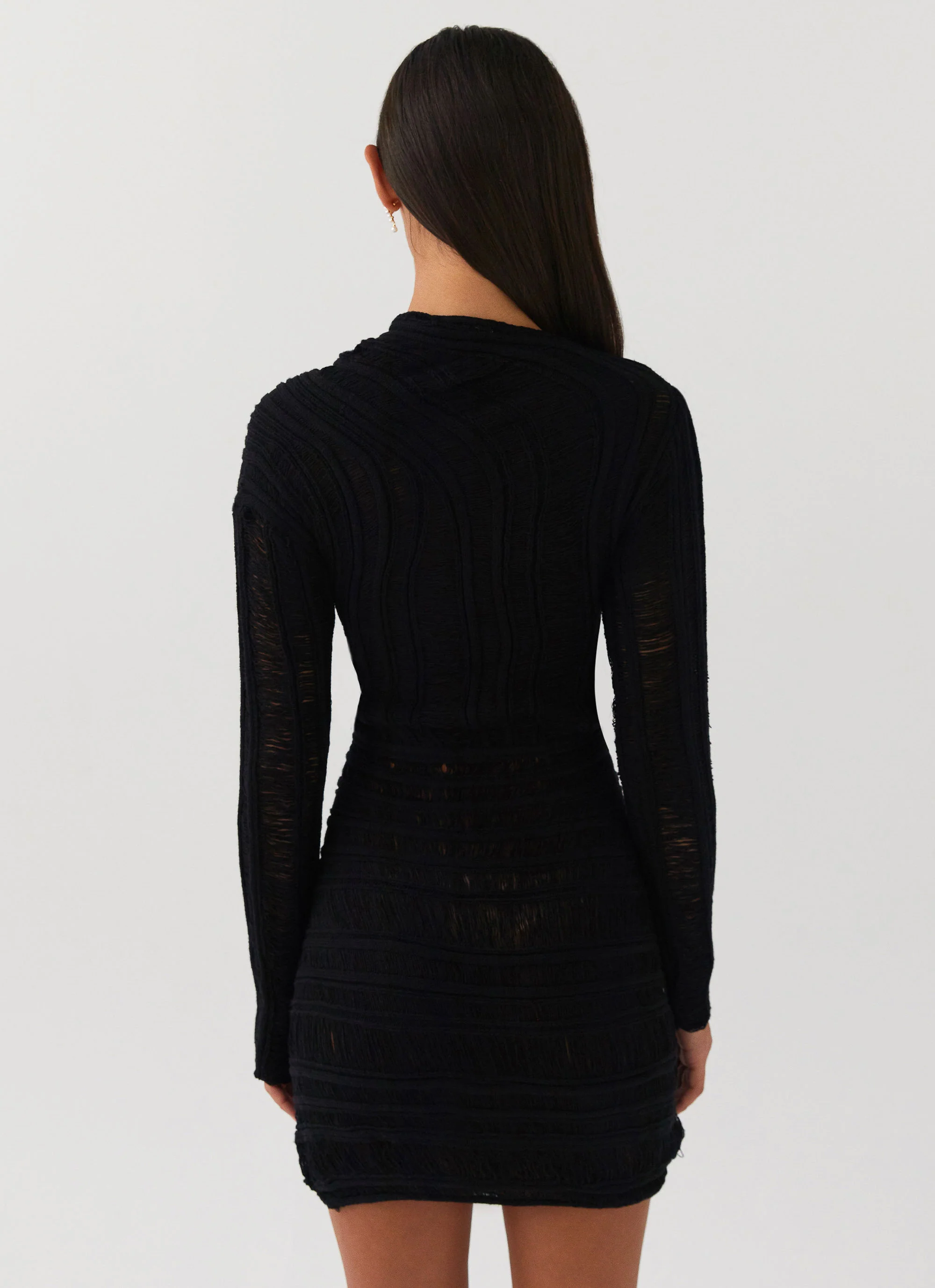 Angels Wing Dress - Black - Image 5