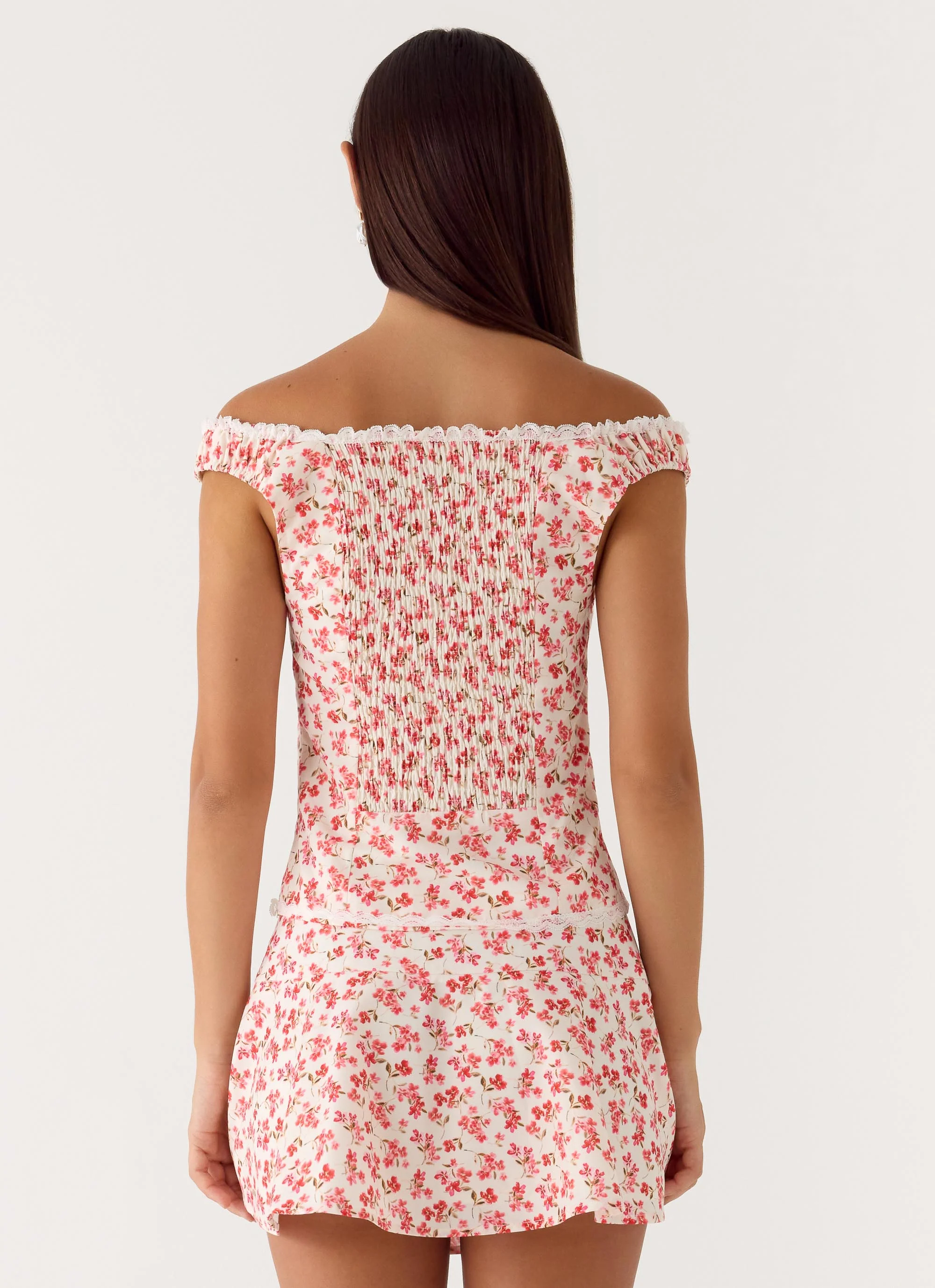 Anja Mini Skirt - Porcelain Rose - Image 3