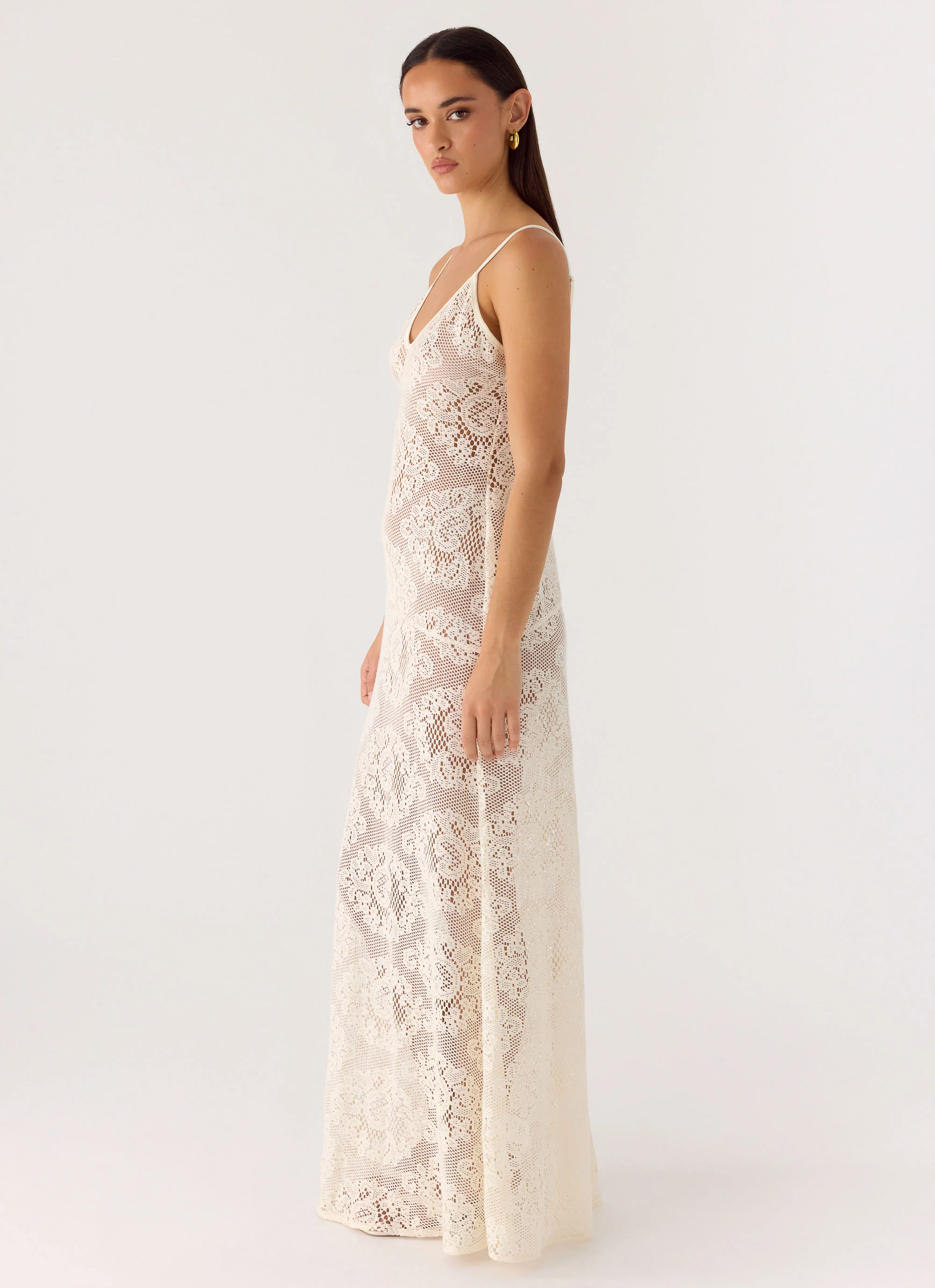 Annalee Maxi Dress - Ivory - Image 2