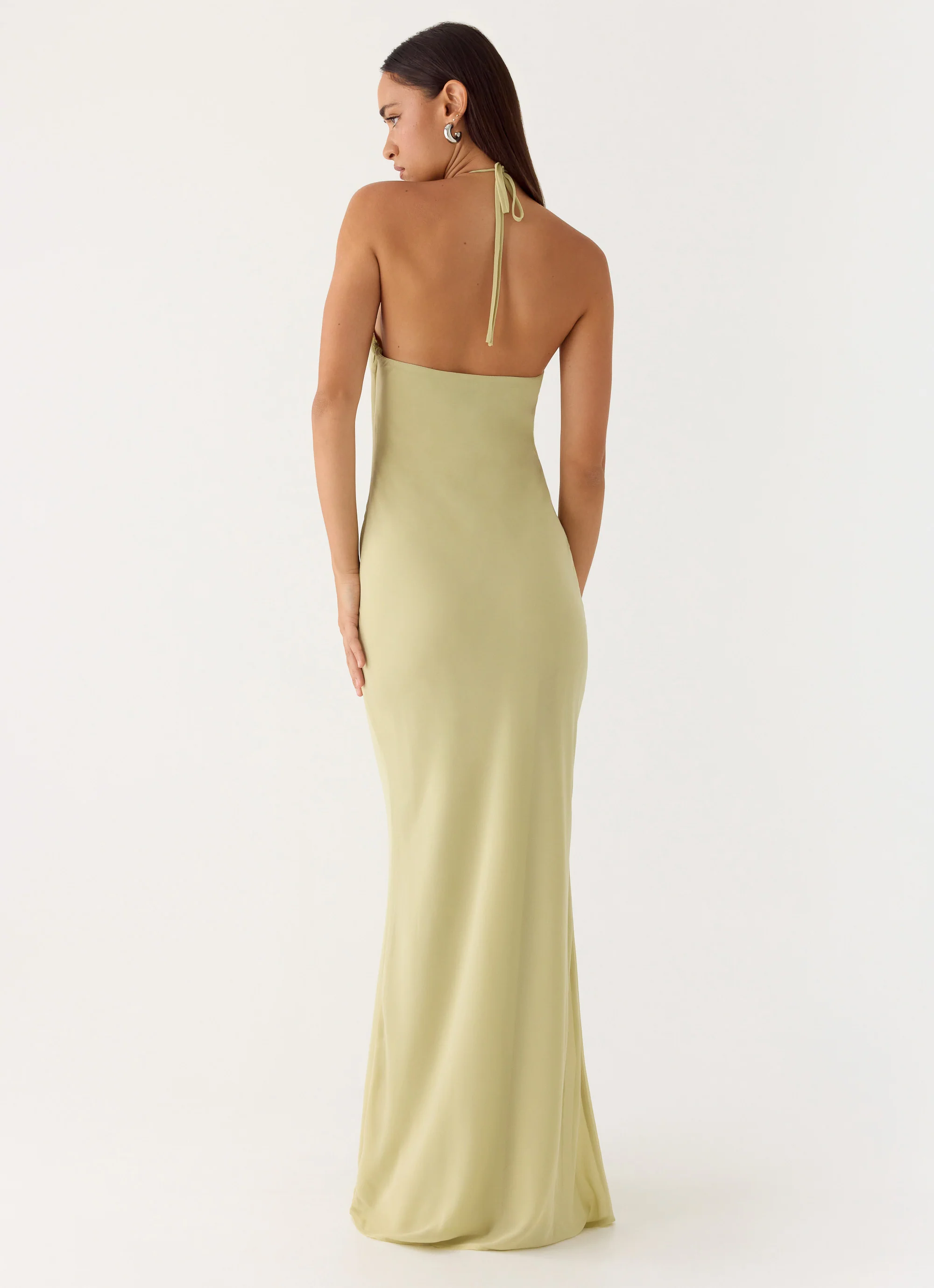 Anouk Halter Maxi Dress - Sage - Image 6
