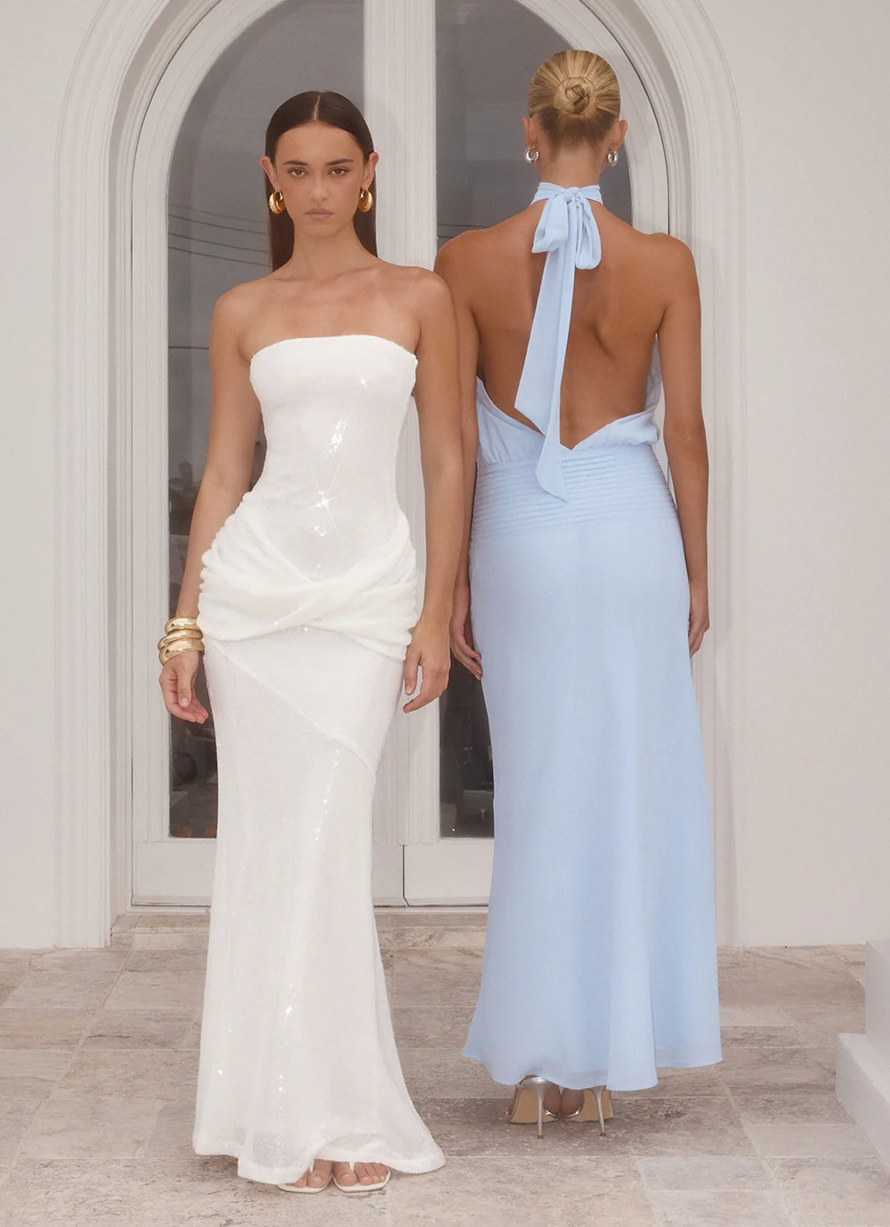 Anticipating Sequin Maxi Dress - White - Image 5