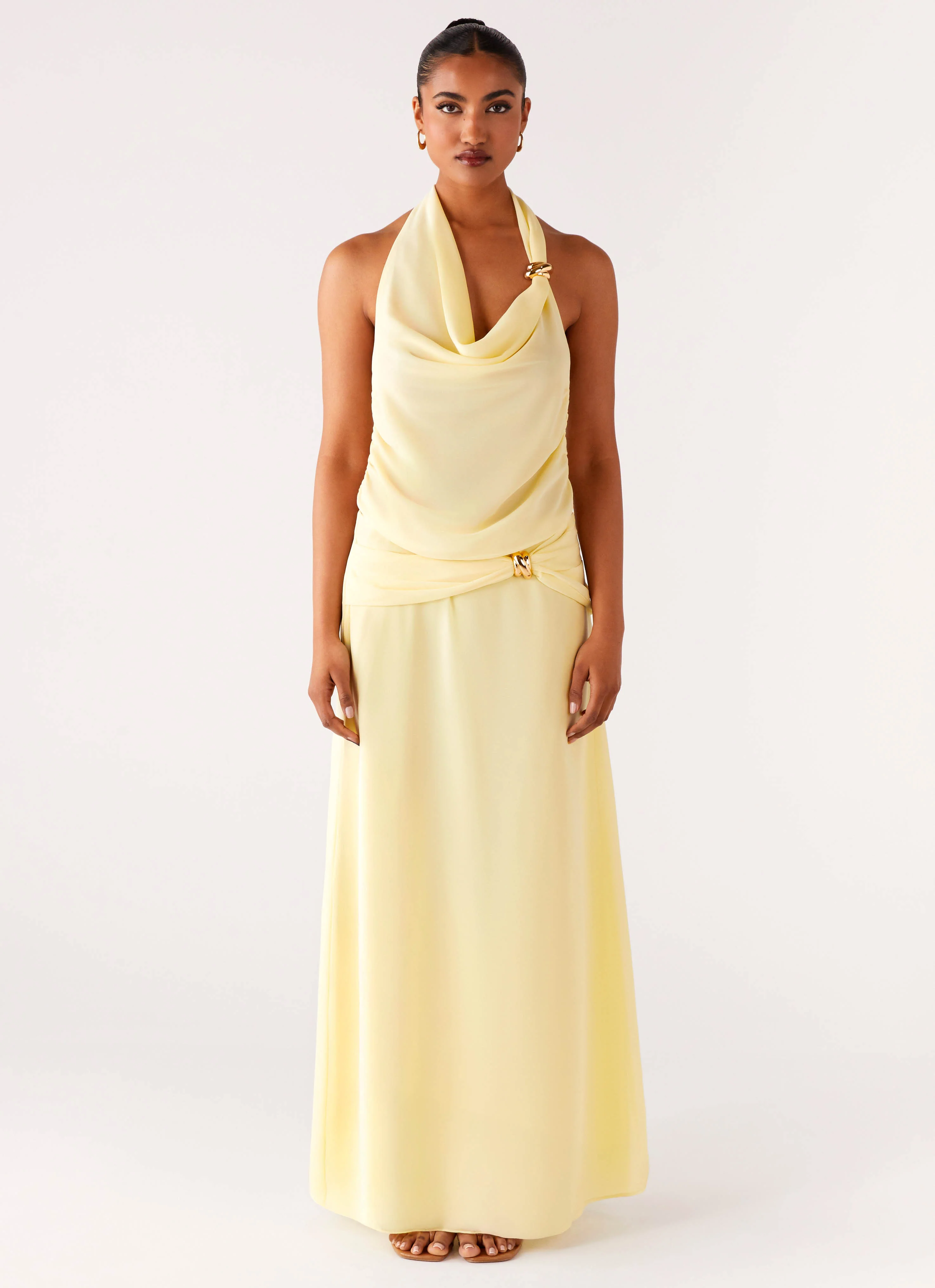 Anuhea Cowl Top - Yellow - Image 8