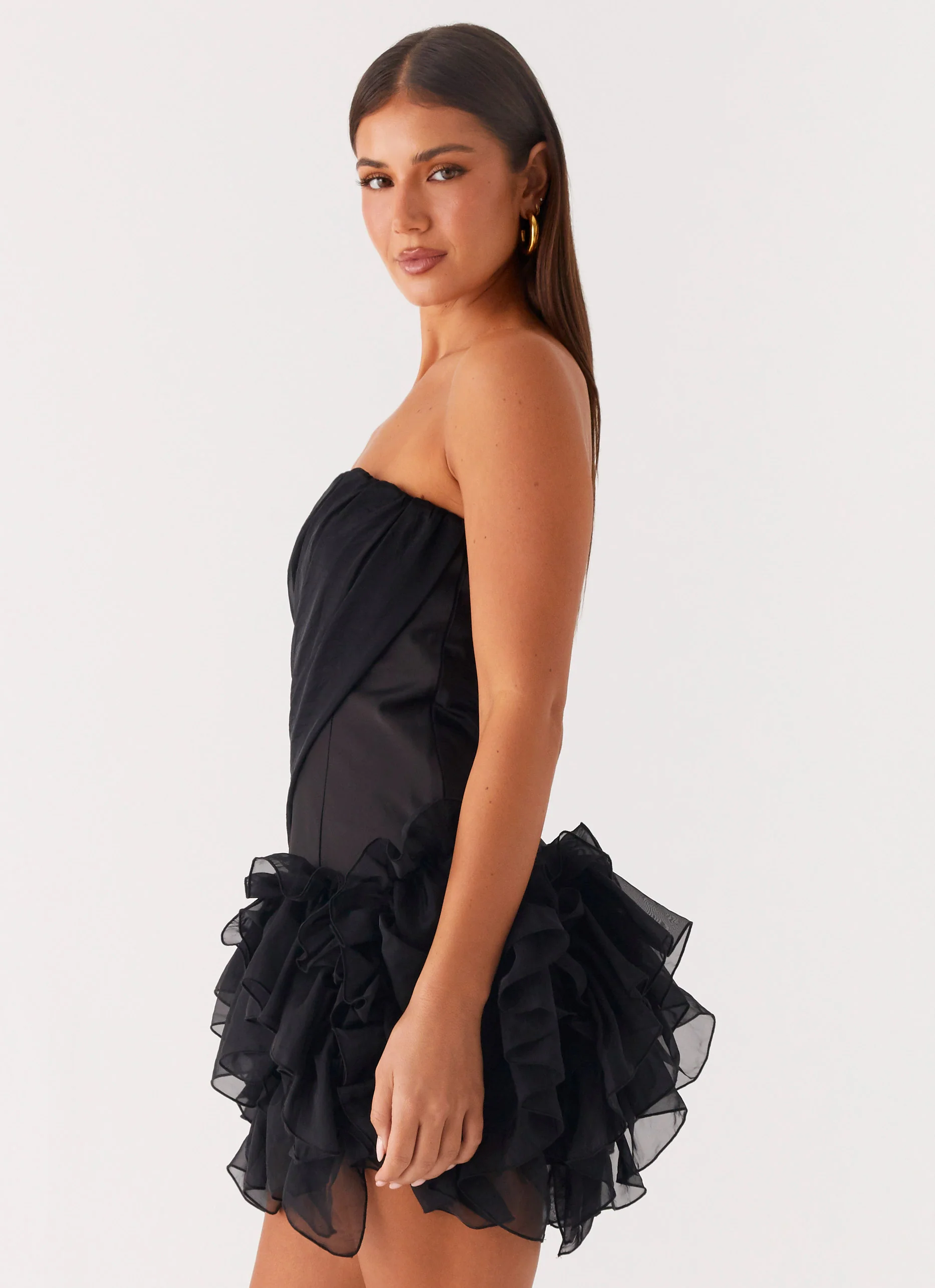 Arabian Nights Mini Dress - Black - Image 3