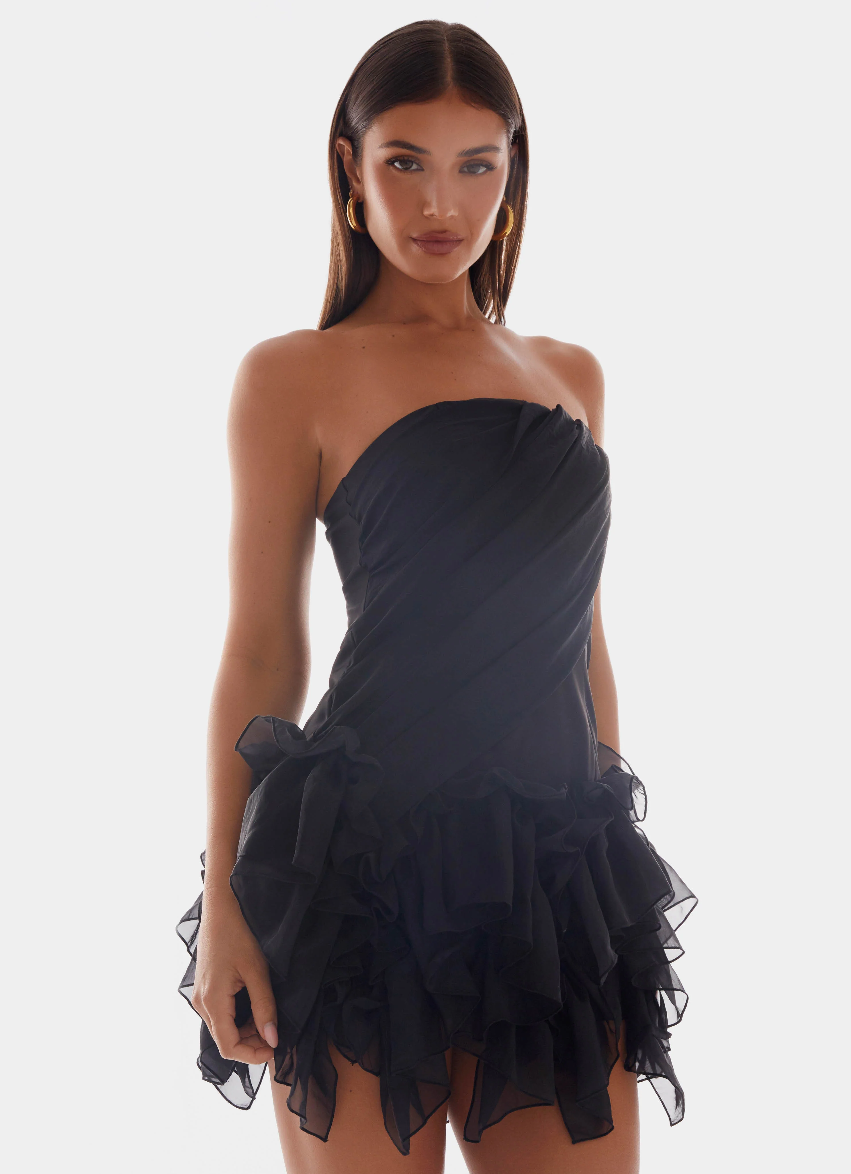 Arabian Nights Mini Dress - Black - Image 6
