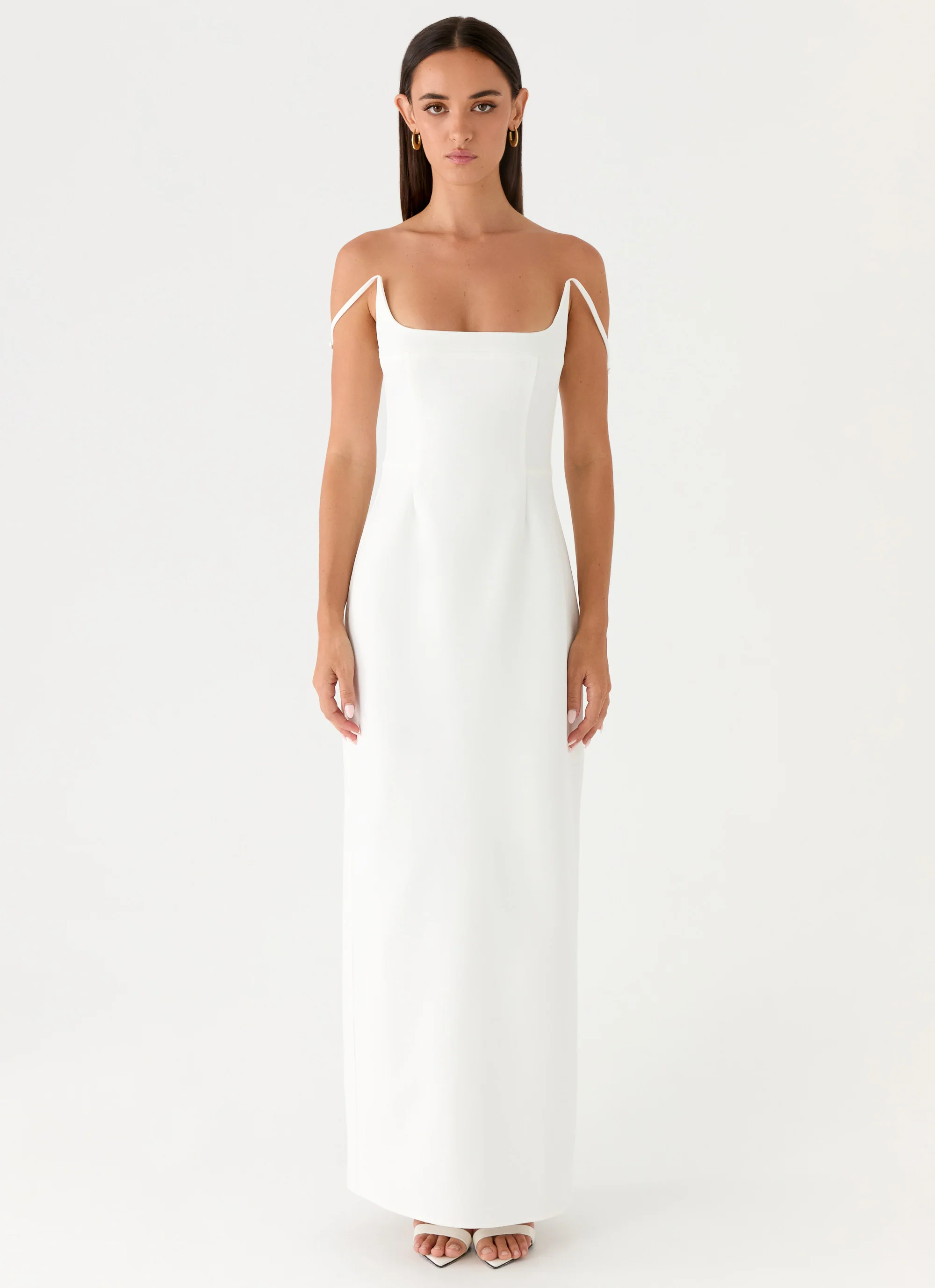 Aralyn Maxi Dress - White - Image 5