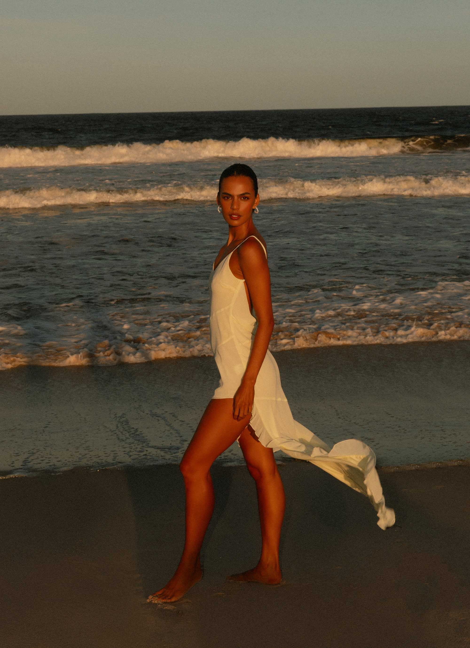 Ariel Maxi Dress - Baby Yellow - Image 3