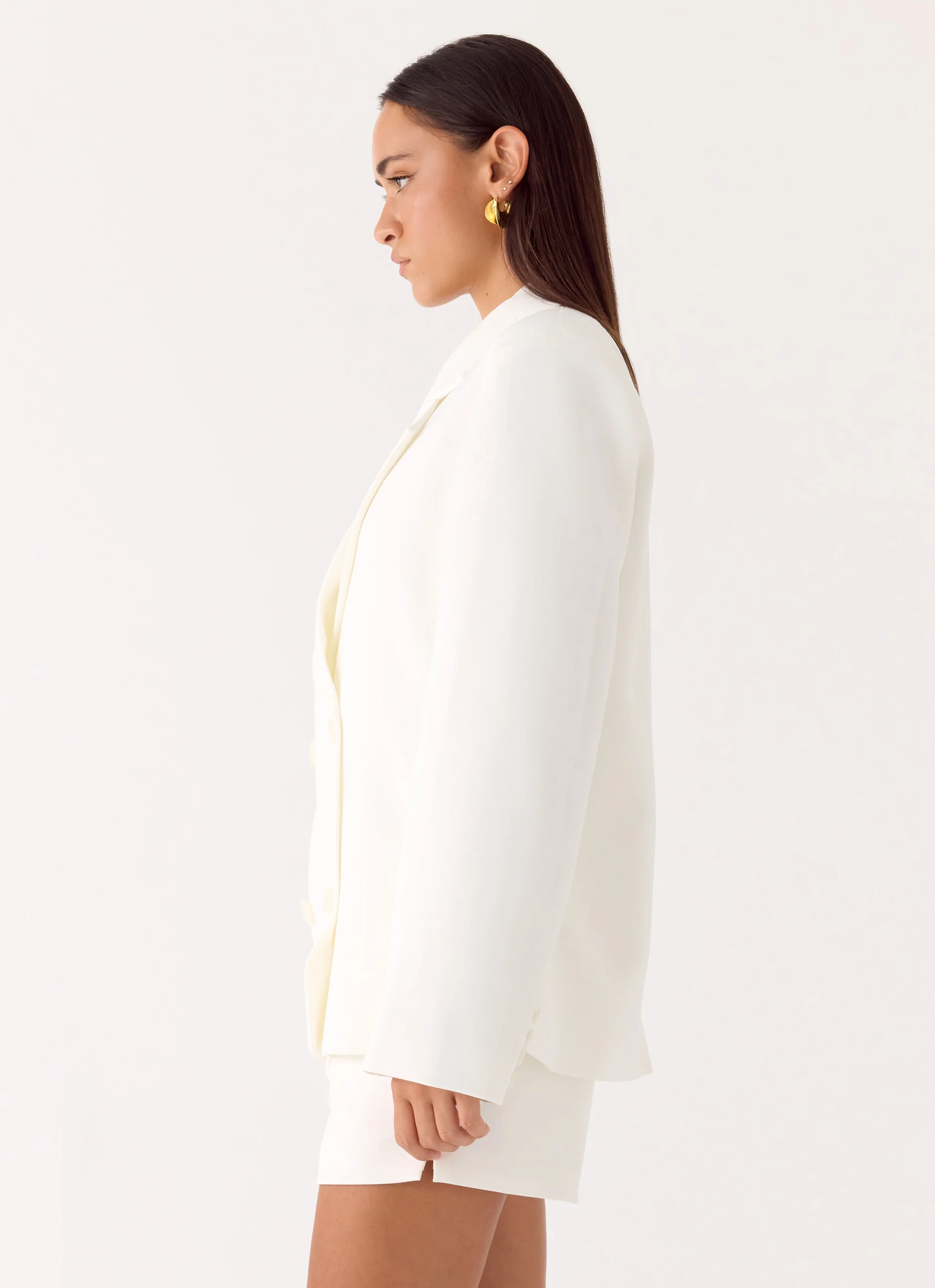 Asher Suiting Blazer - White - Image 2