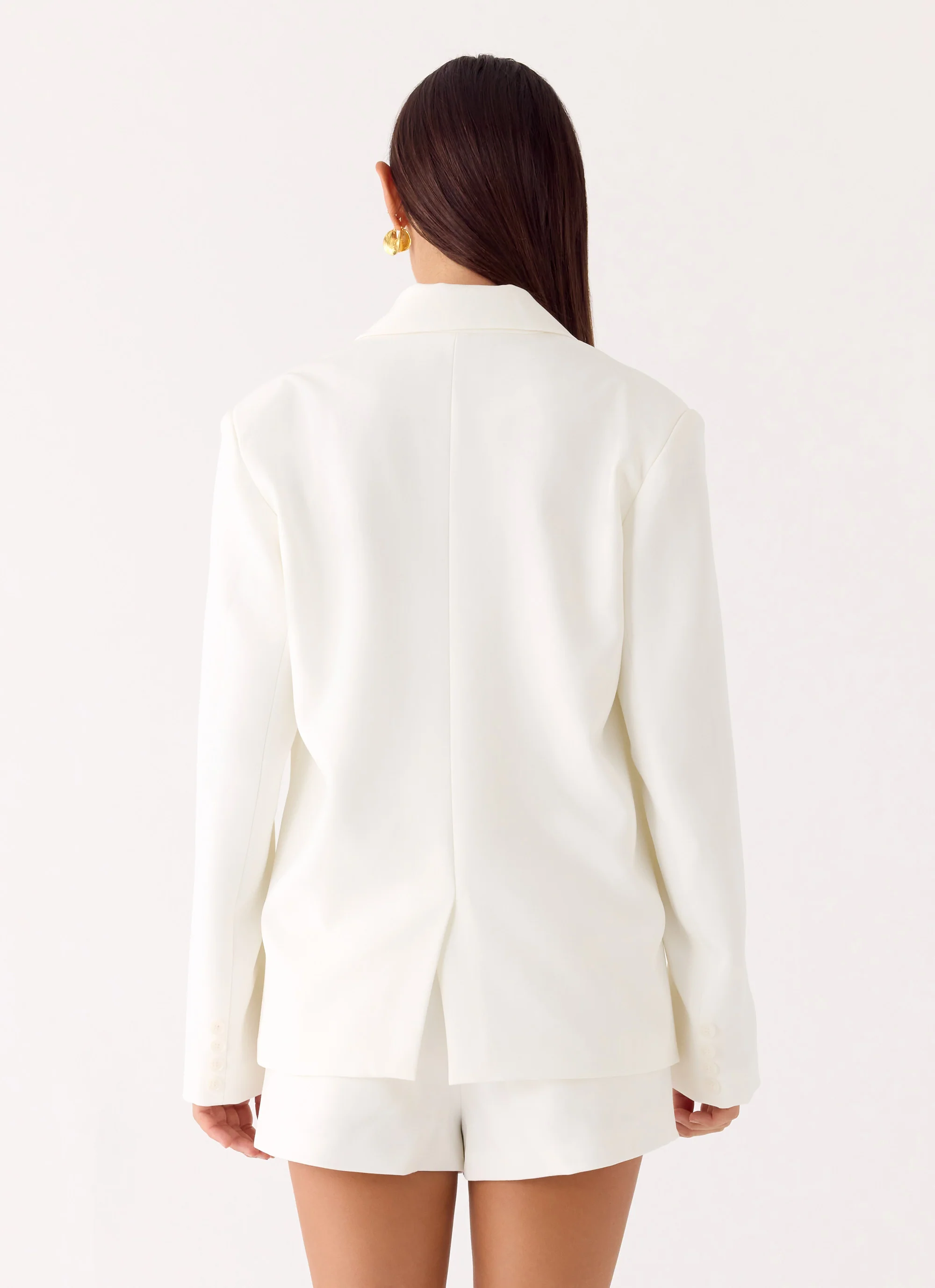 Asher Suiting Blazer - White - Image 3