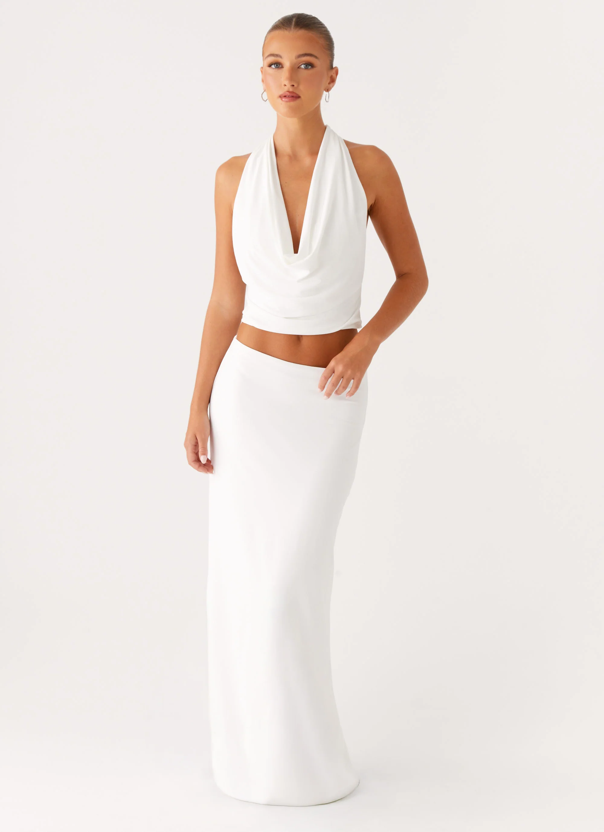 Ashi Maxi Skirt - White - Image 6