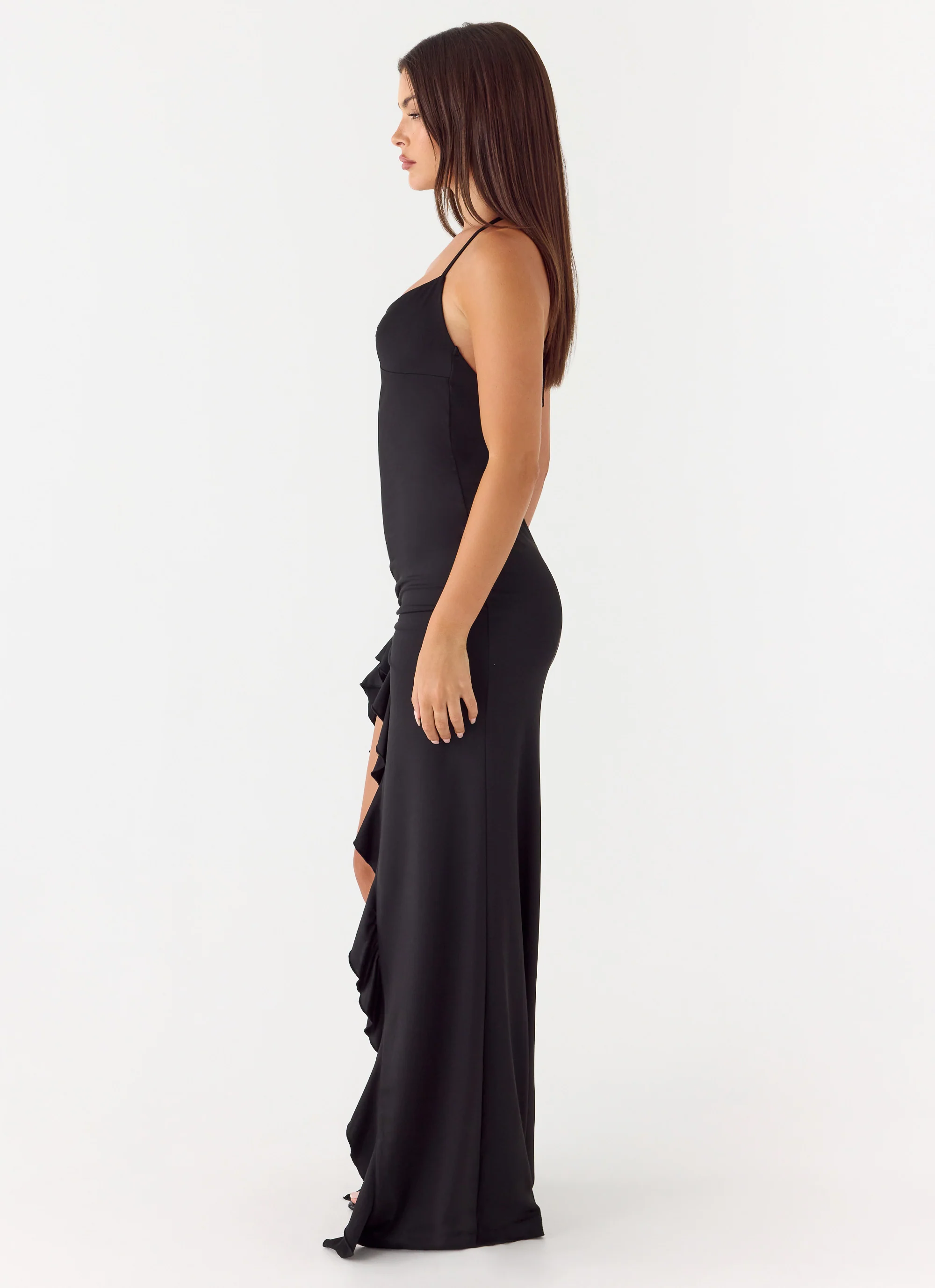 Augusta Maxi Dress - Black - Image 5