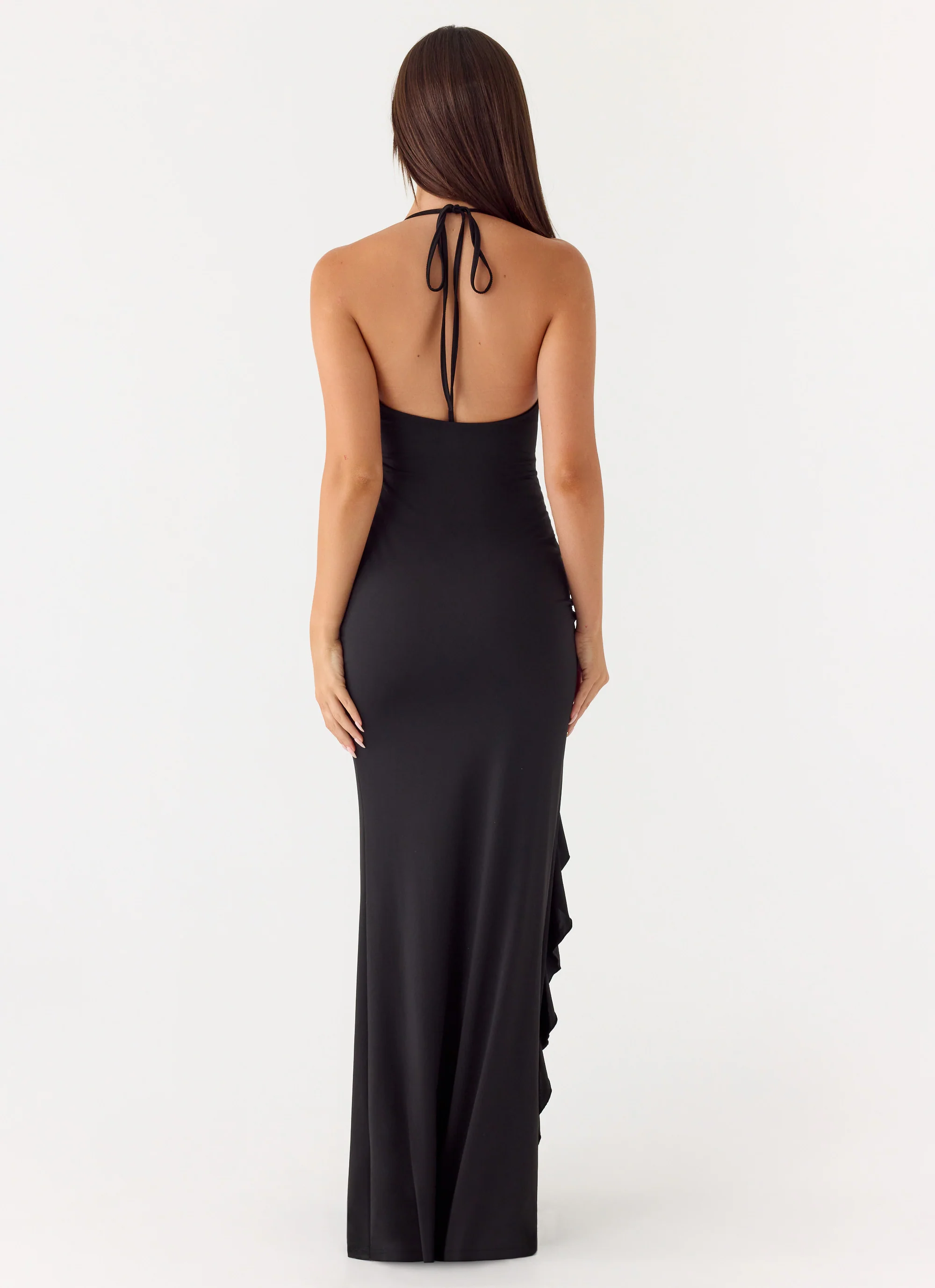 Augusta Maxi Dress - Black - Image 6