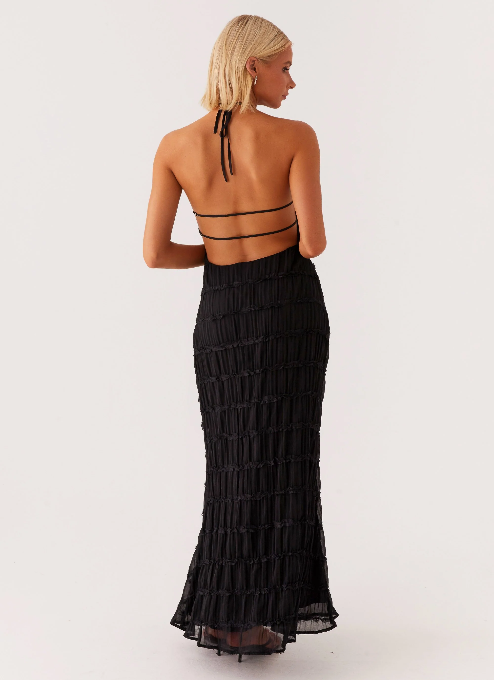 Aullie Maxi Dress - Black - Image 2