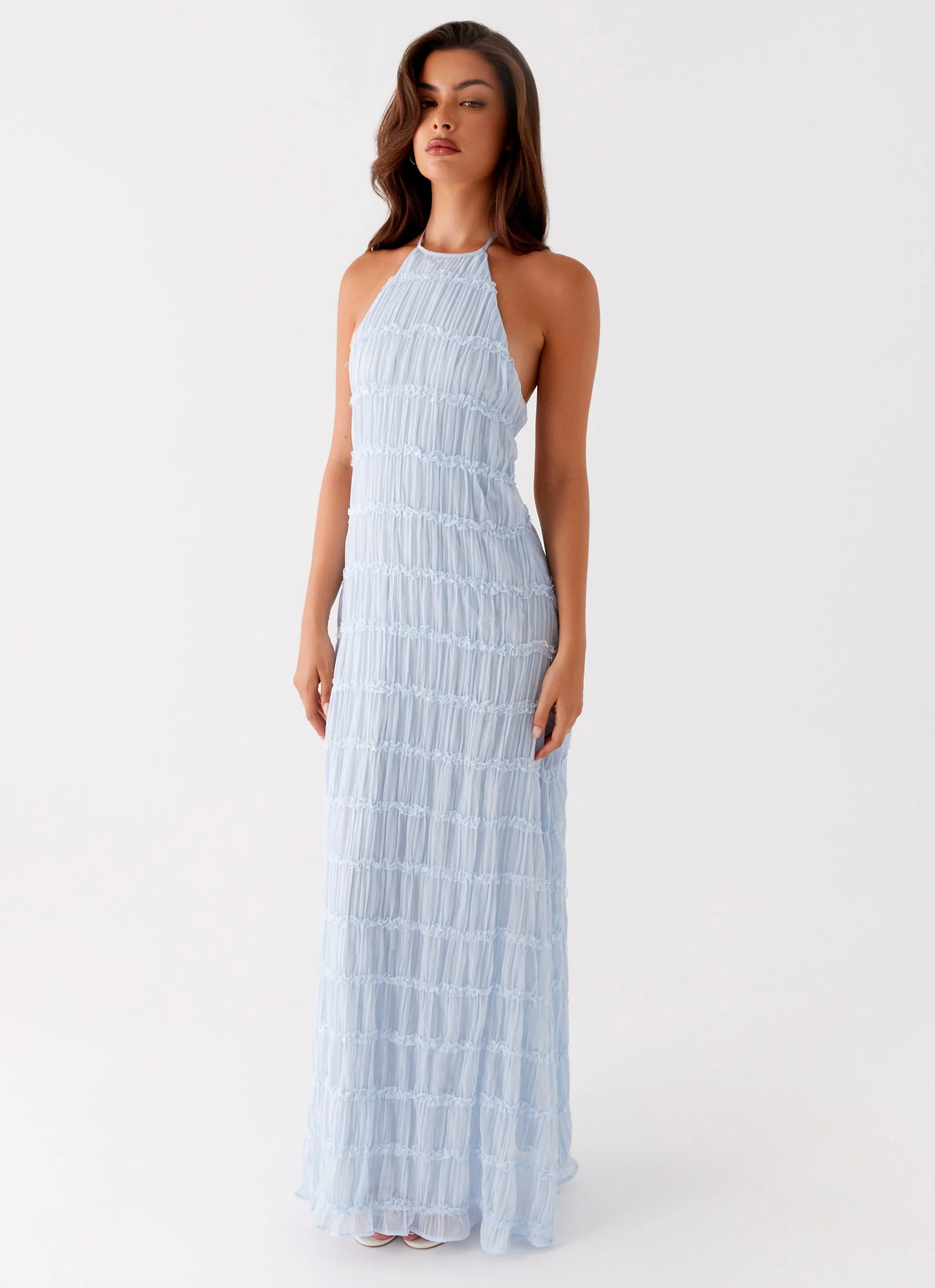 Aullie Maxi Dress - Blue - Image 5