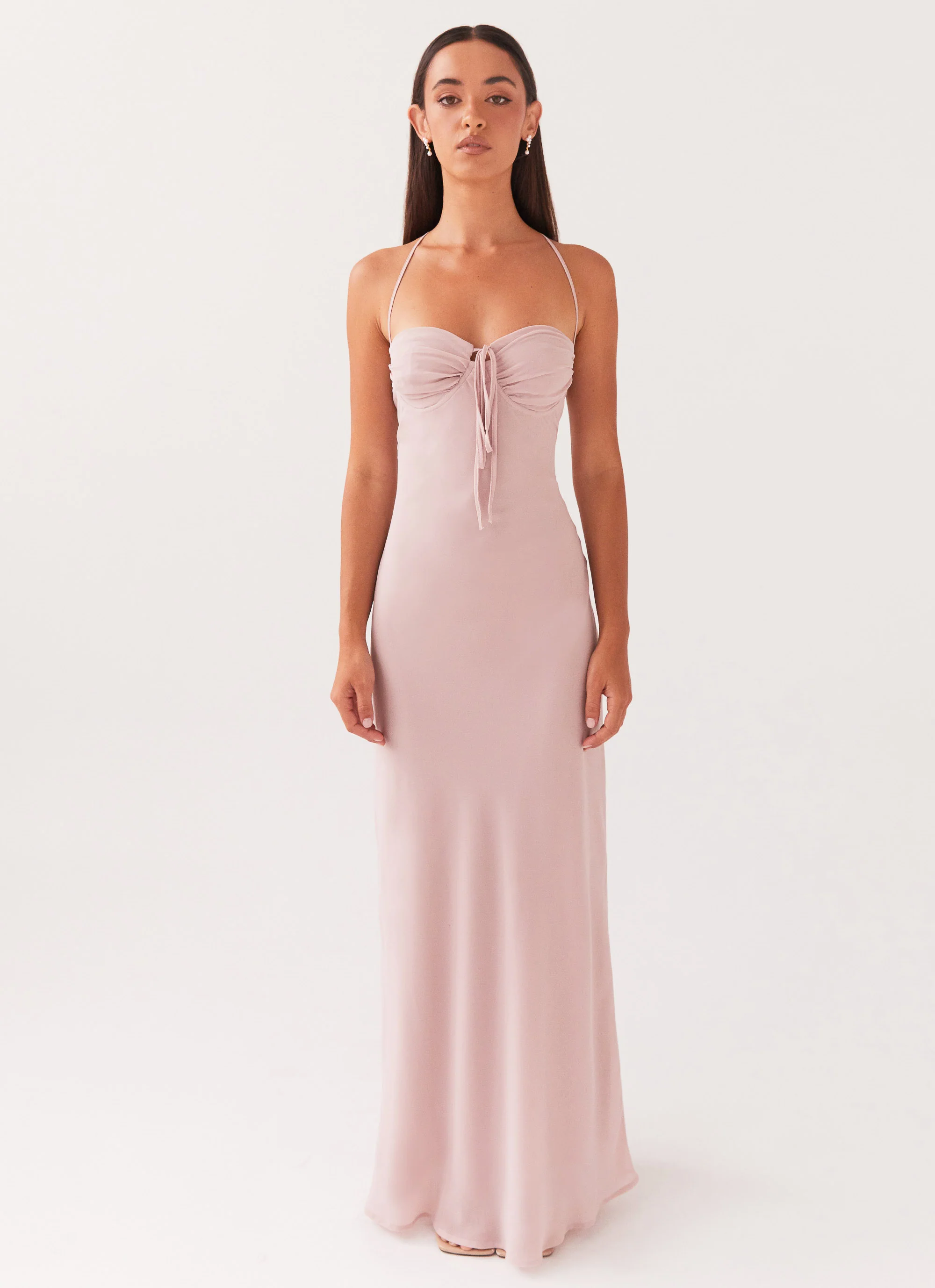 Aveline Maxi Dress - Mauve - Image 3