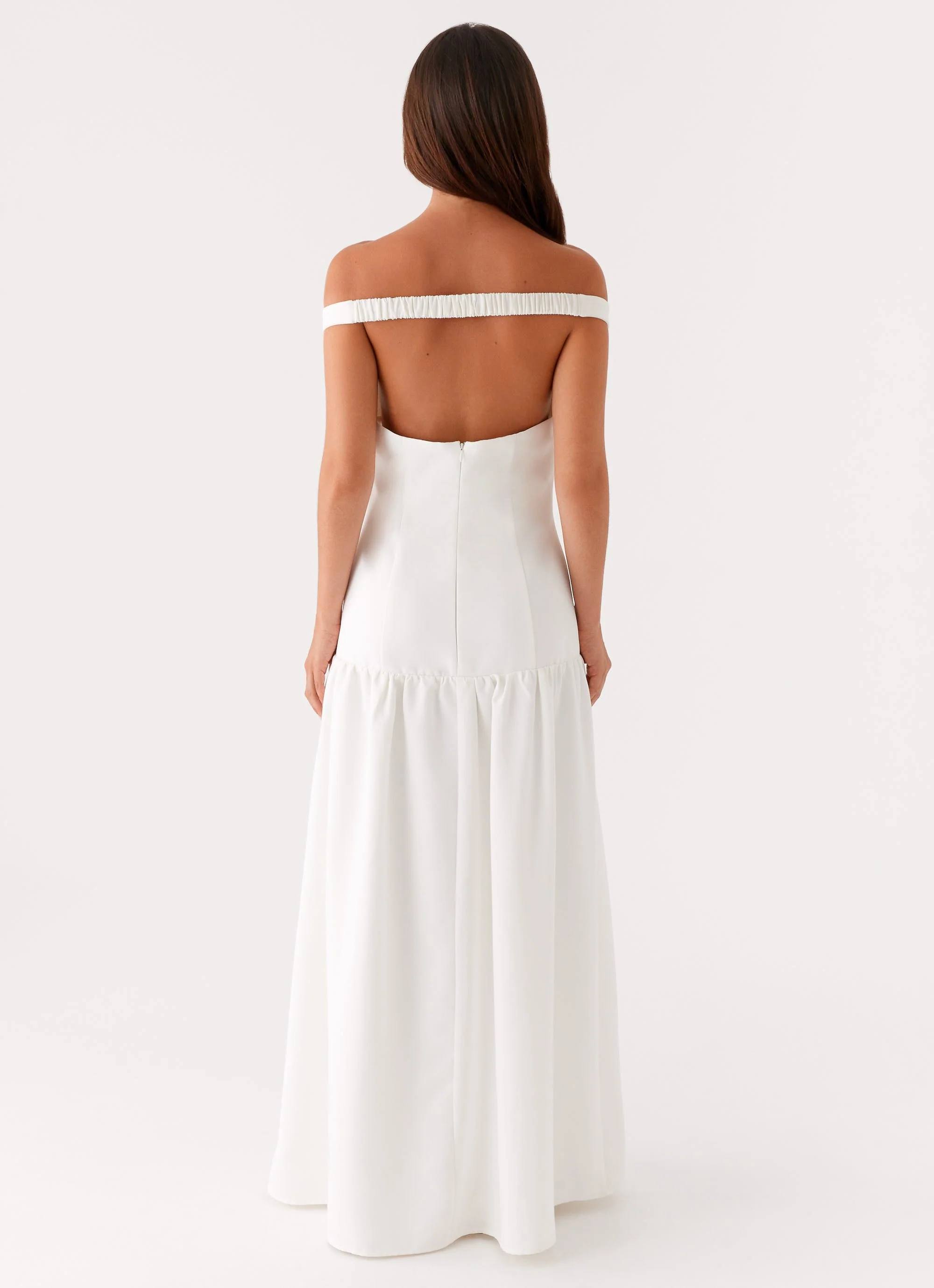 Basel Maxi Dress - White - Image 4