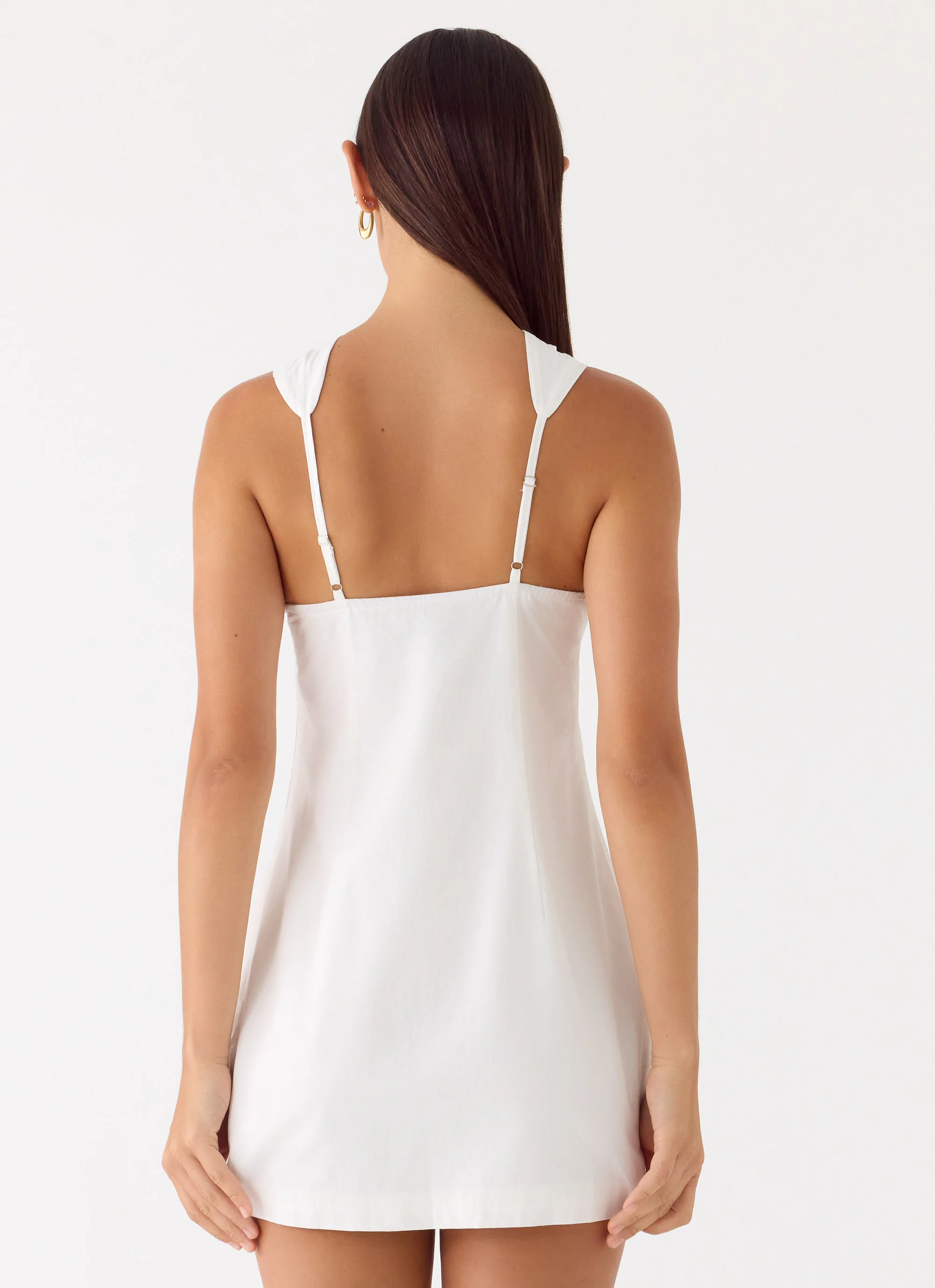 Be My Baby Mini Dress - White - Image 2