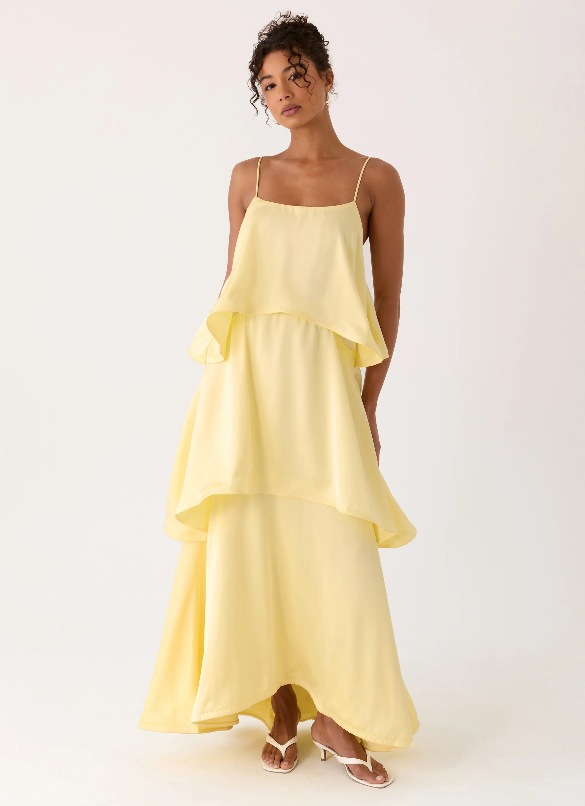 Becka Maxi Dress - Yellow - Image 4