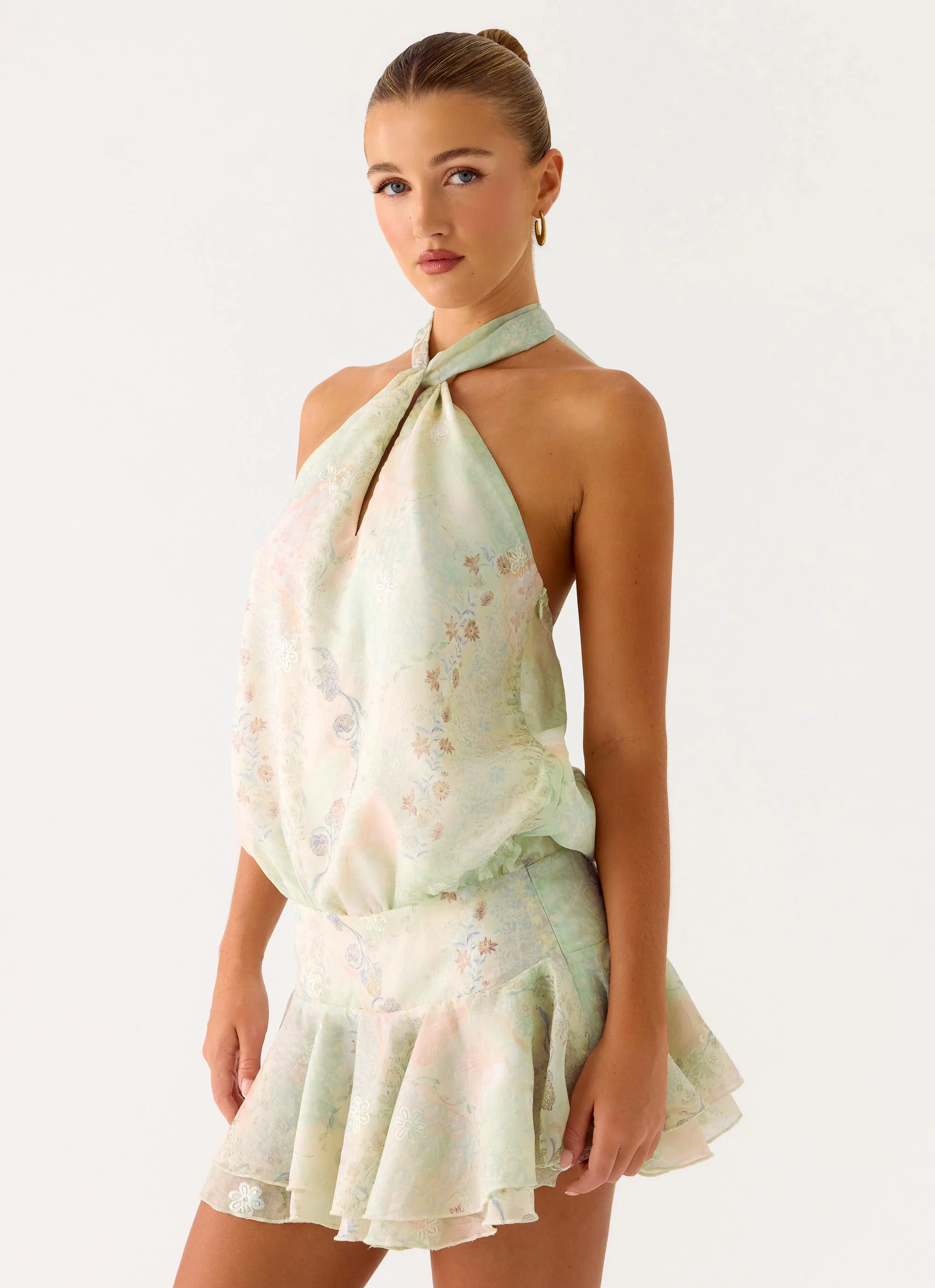 Beginning Mini Dress - Mystic Paisley - Image 5