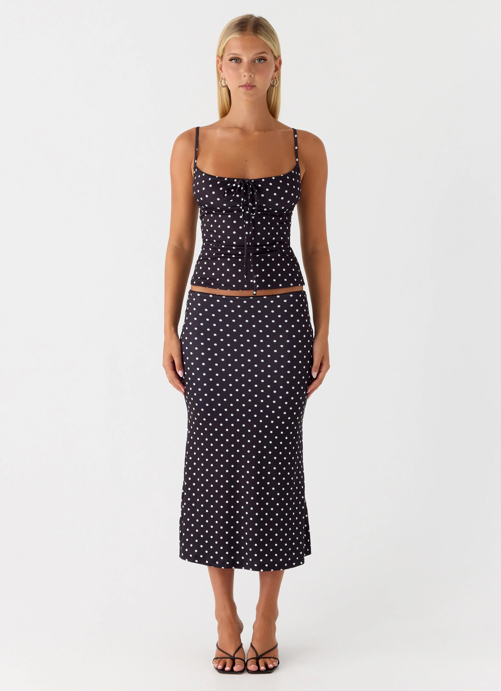 Bending My Rules Top - Black Polkadot - Image 4
