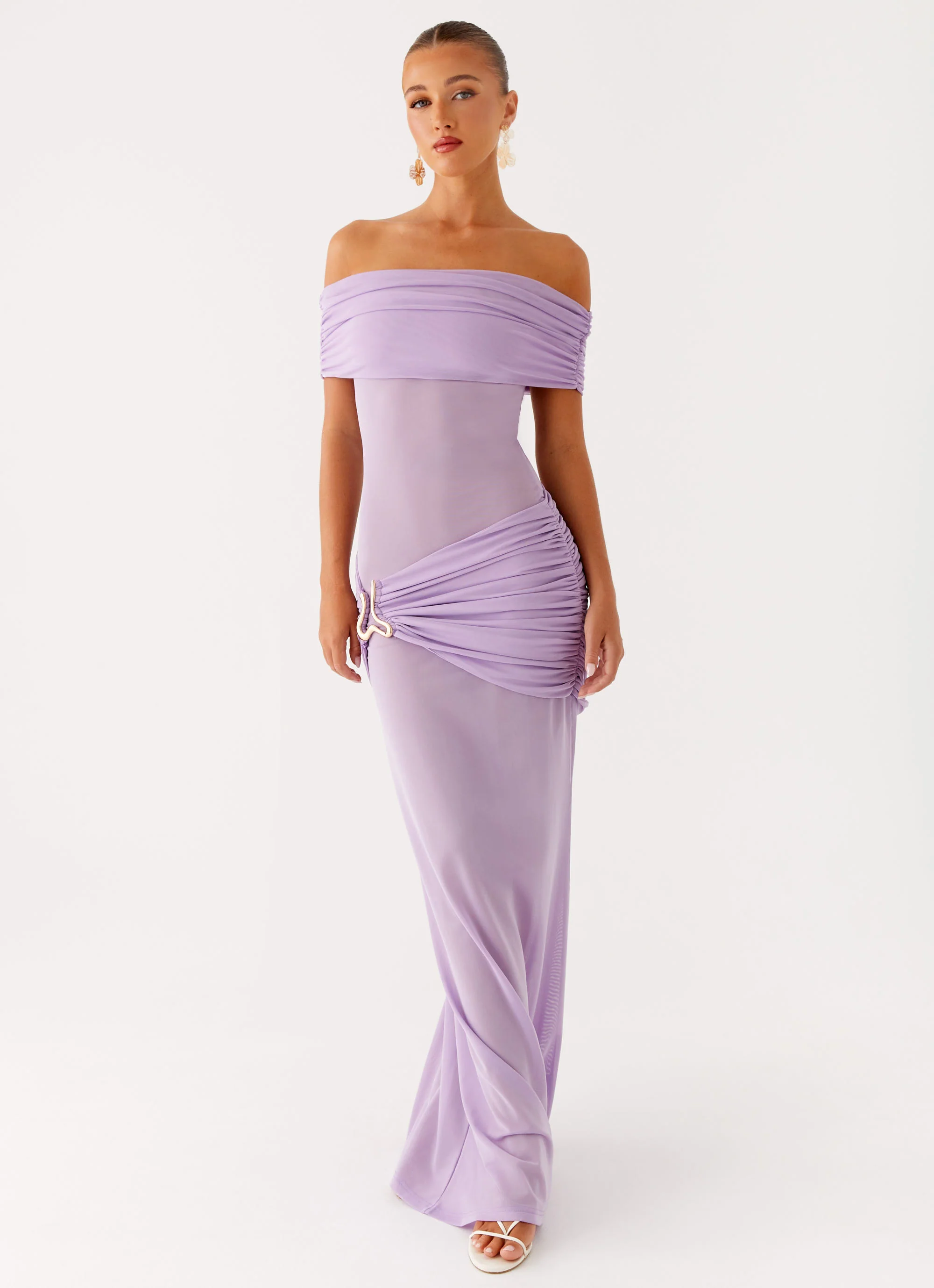Benji Maxi Dress - Lilac - Image 5